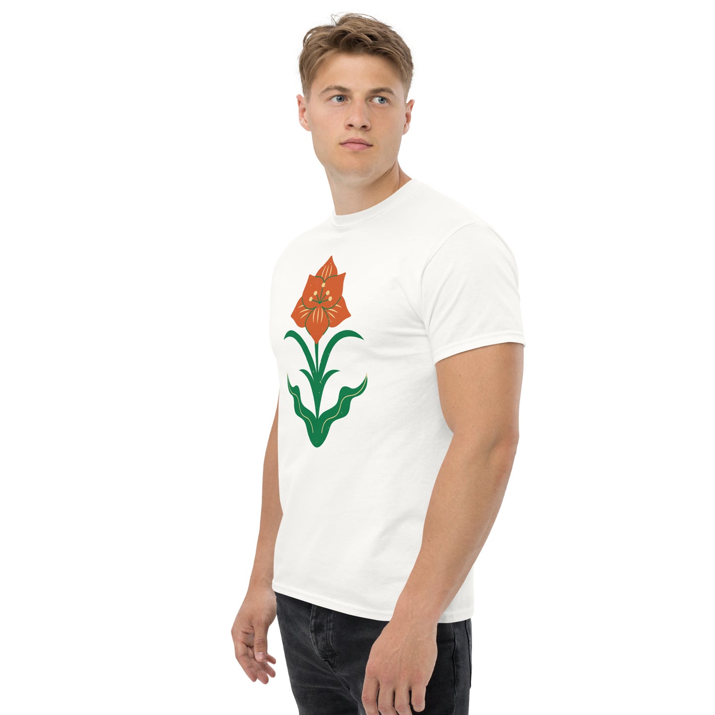 T-shirt classique homme - Fleur