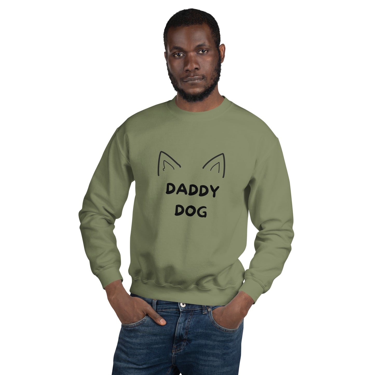 Sweat Unisexe à Col Rond - Daddy Dog