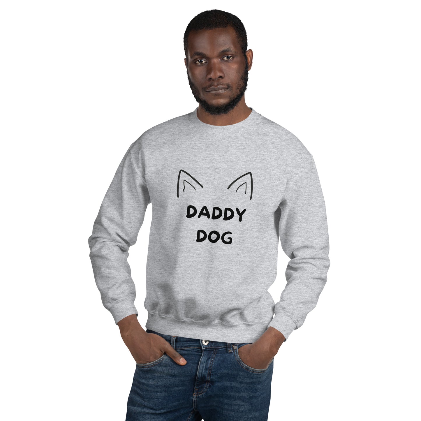 Sweat Unisexe à Col Rond - Daddy Dog