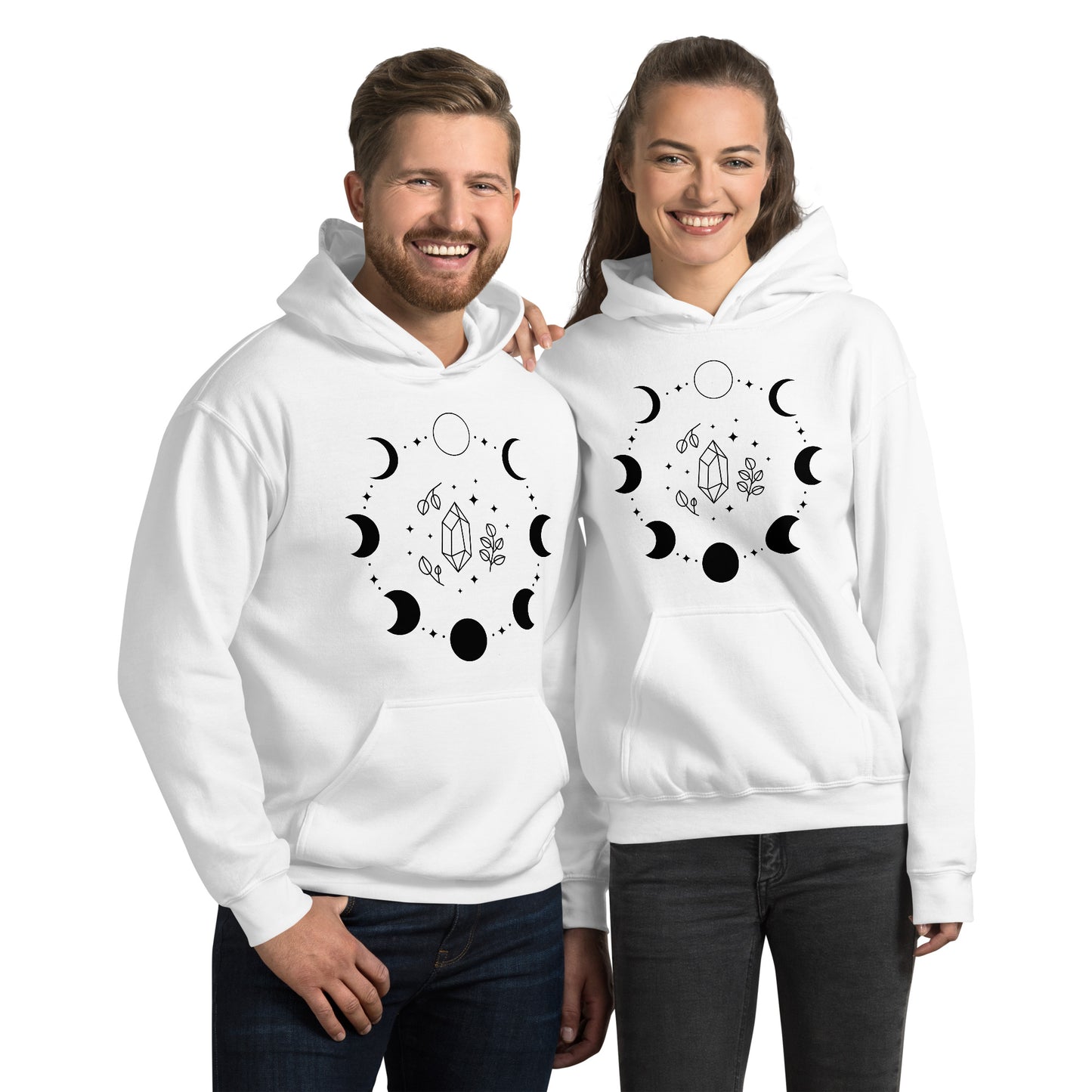 Sweat à capuche - Cycle de Lune