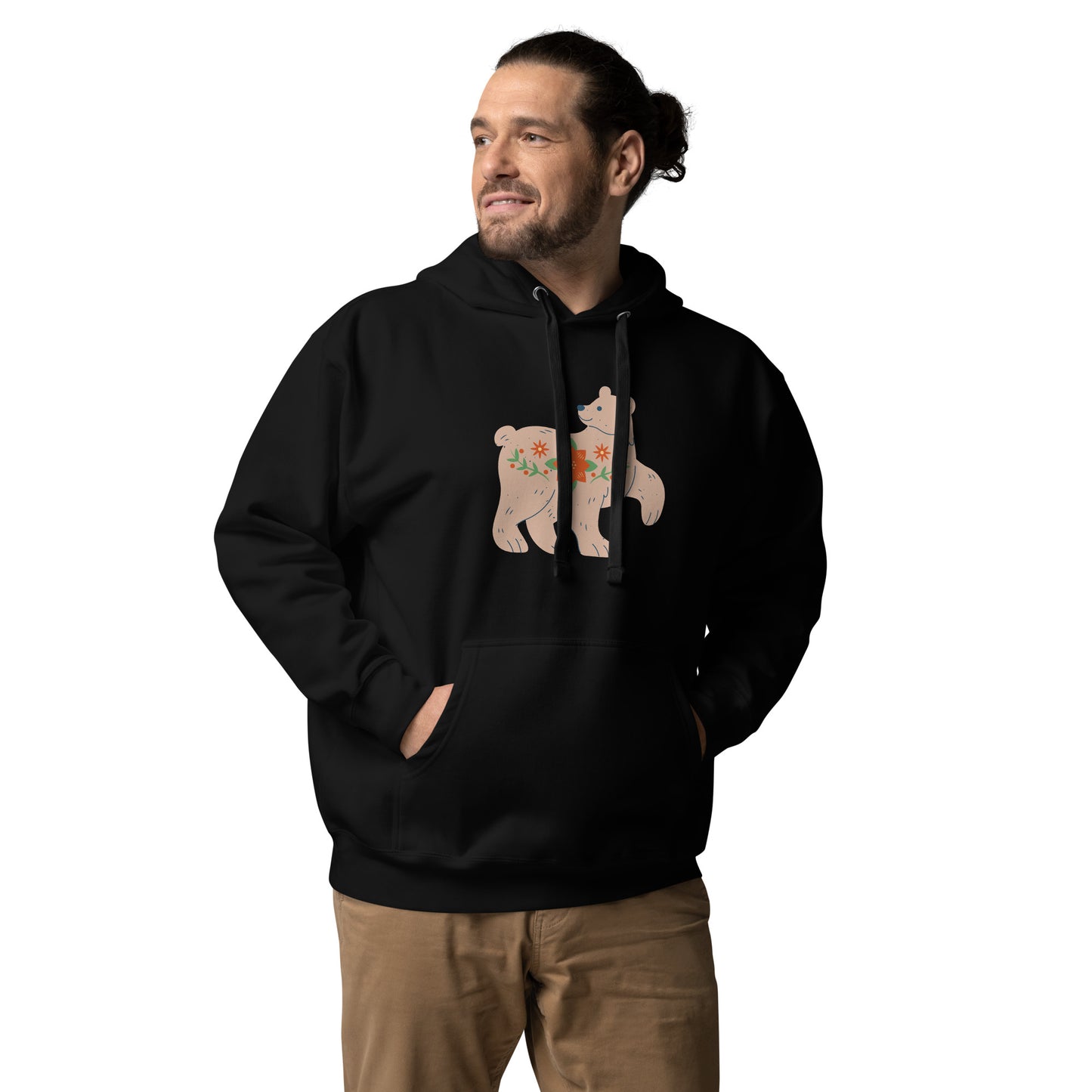 Sweat à Capuche Unisexe - Biche De Noël