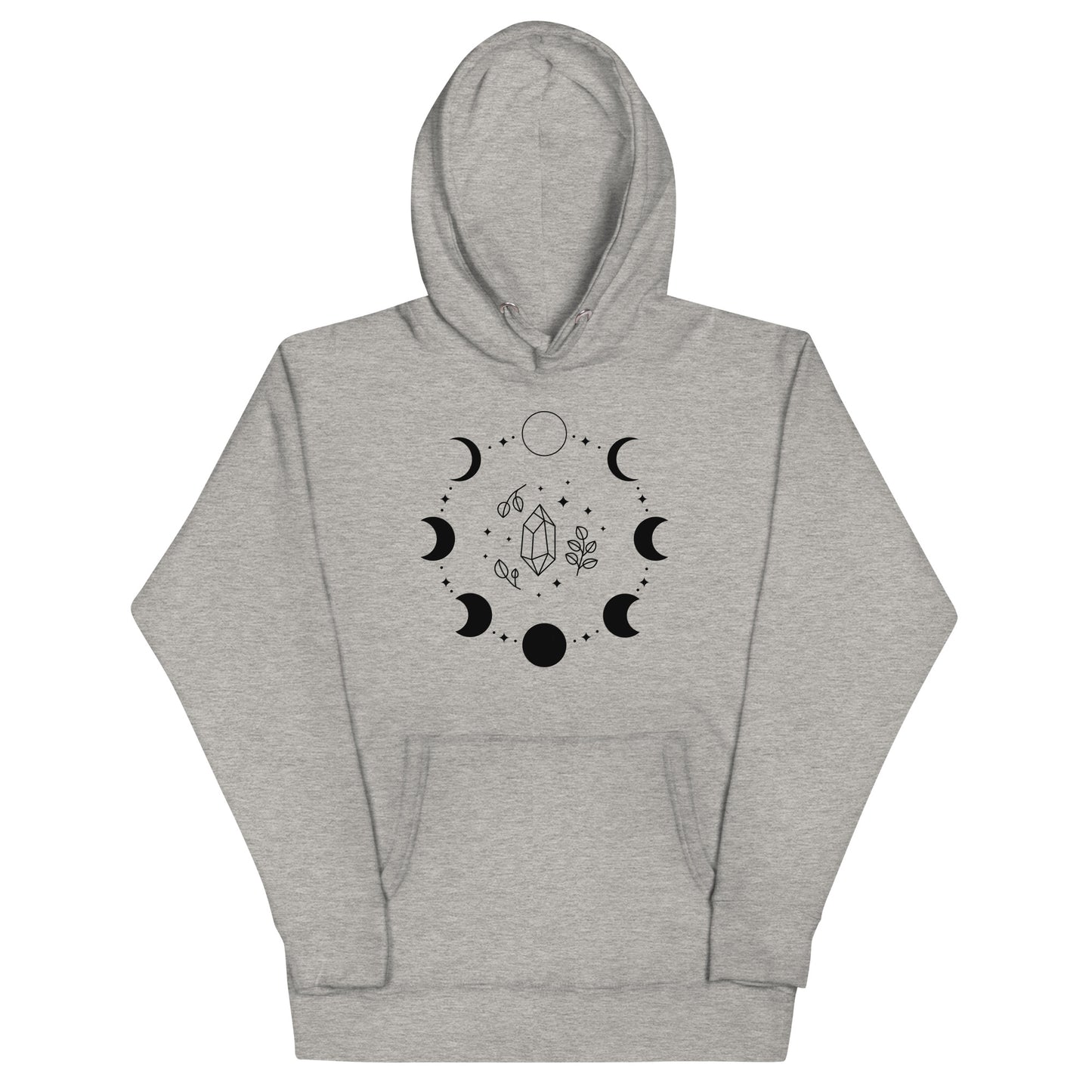 Sweat à Capuche Unisexe - Cycle de Lune