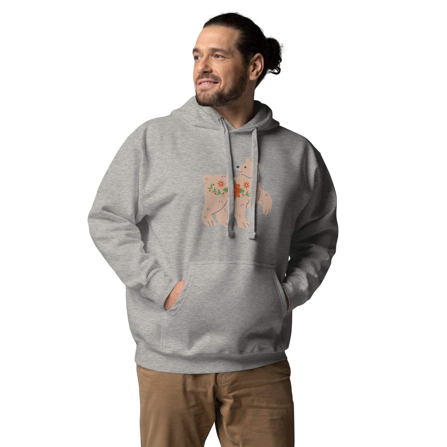 Sweat à Capuche Unisexe - Biche De Noël