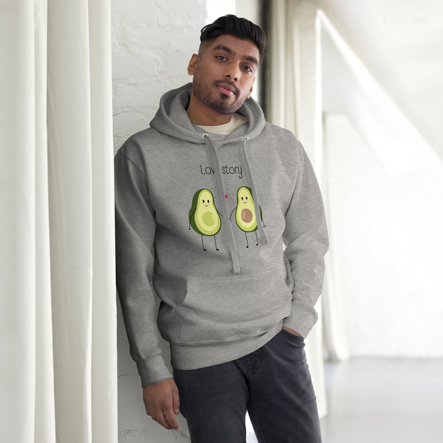 Sweat à Capuche Unisexe - Avocado Couple