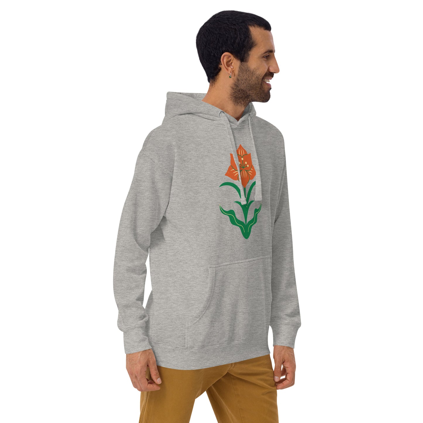 Sweat à Capuche Unisexe - Fleur