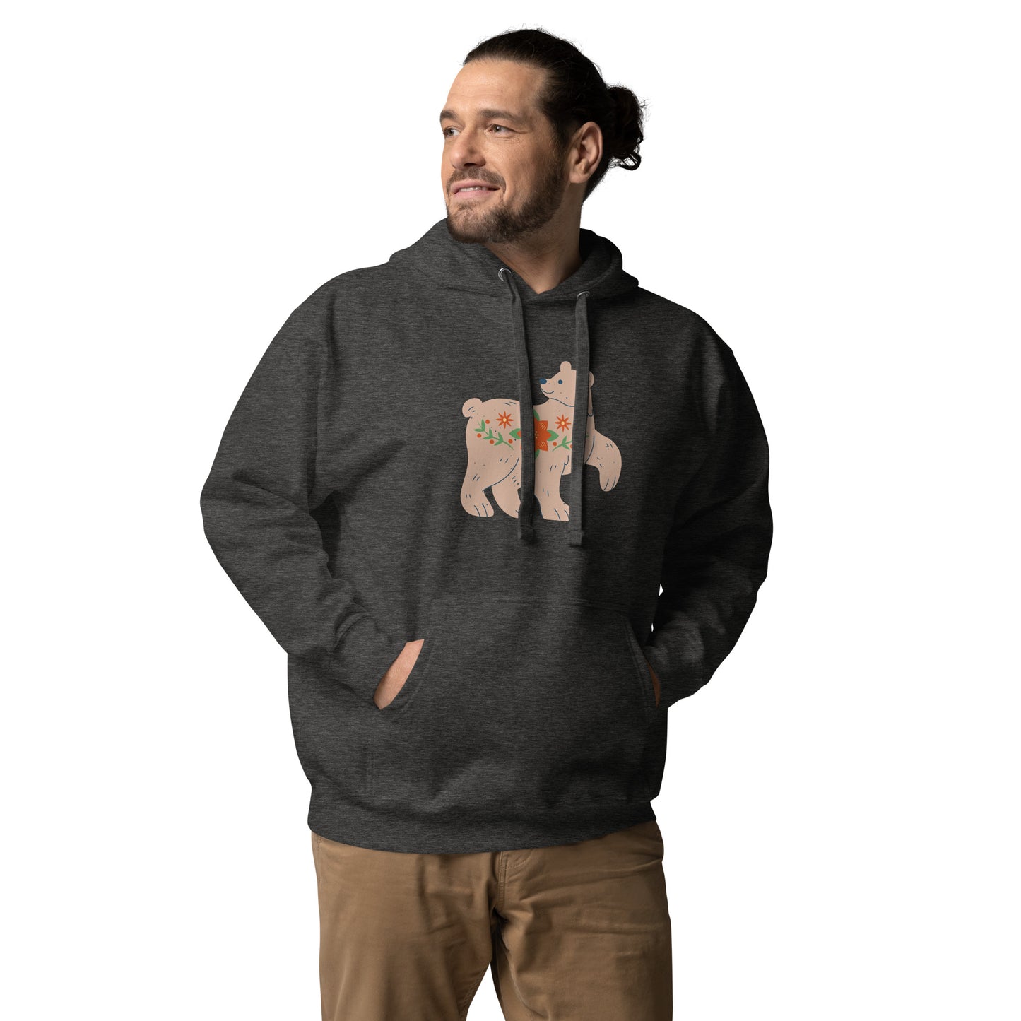 Sweat à Capuche Unisexe - Biche De Noël