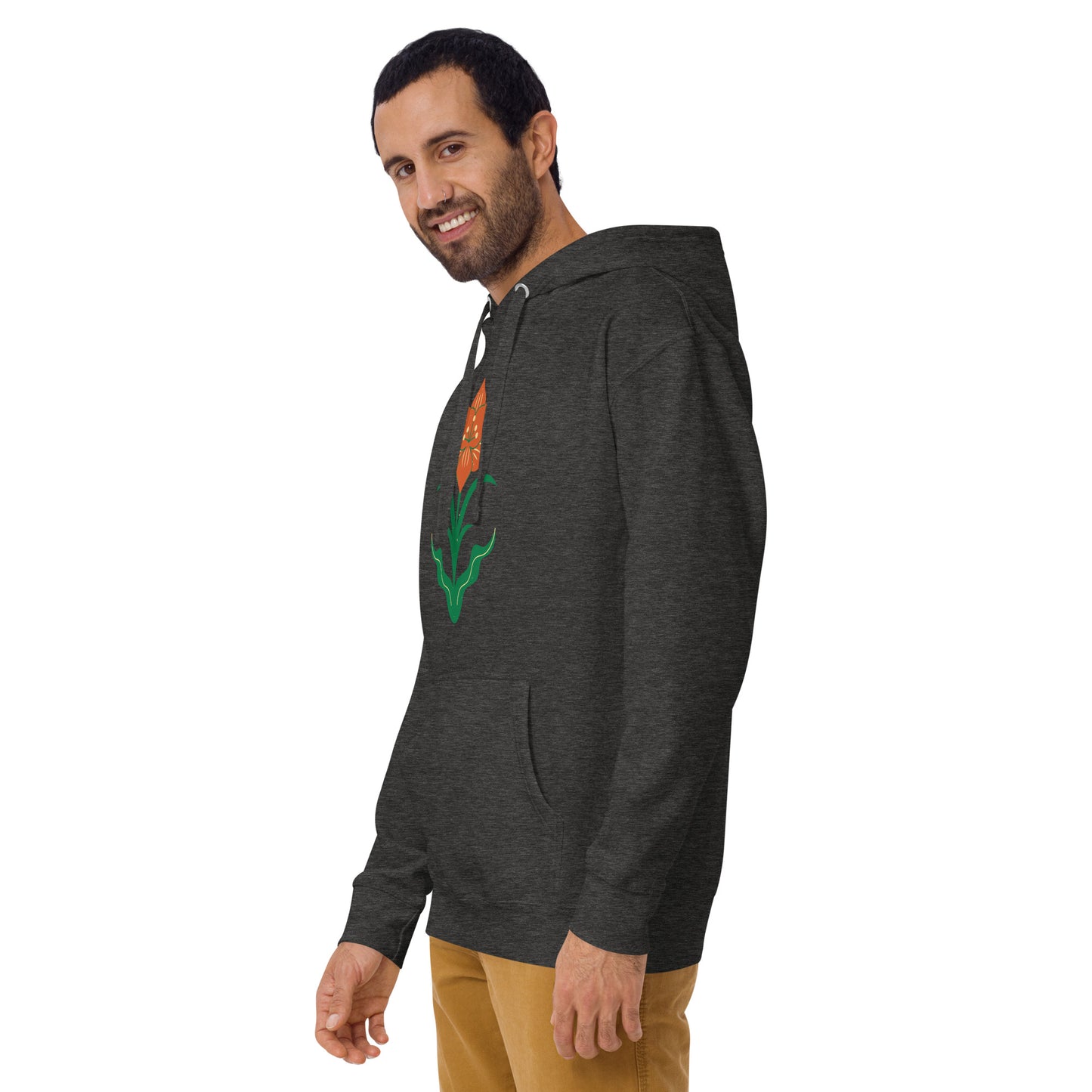 Sweat à Capuche Unisexe - Fleur