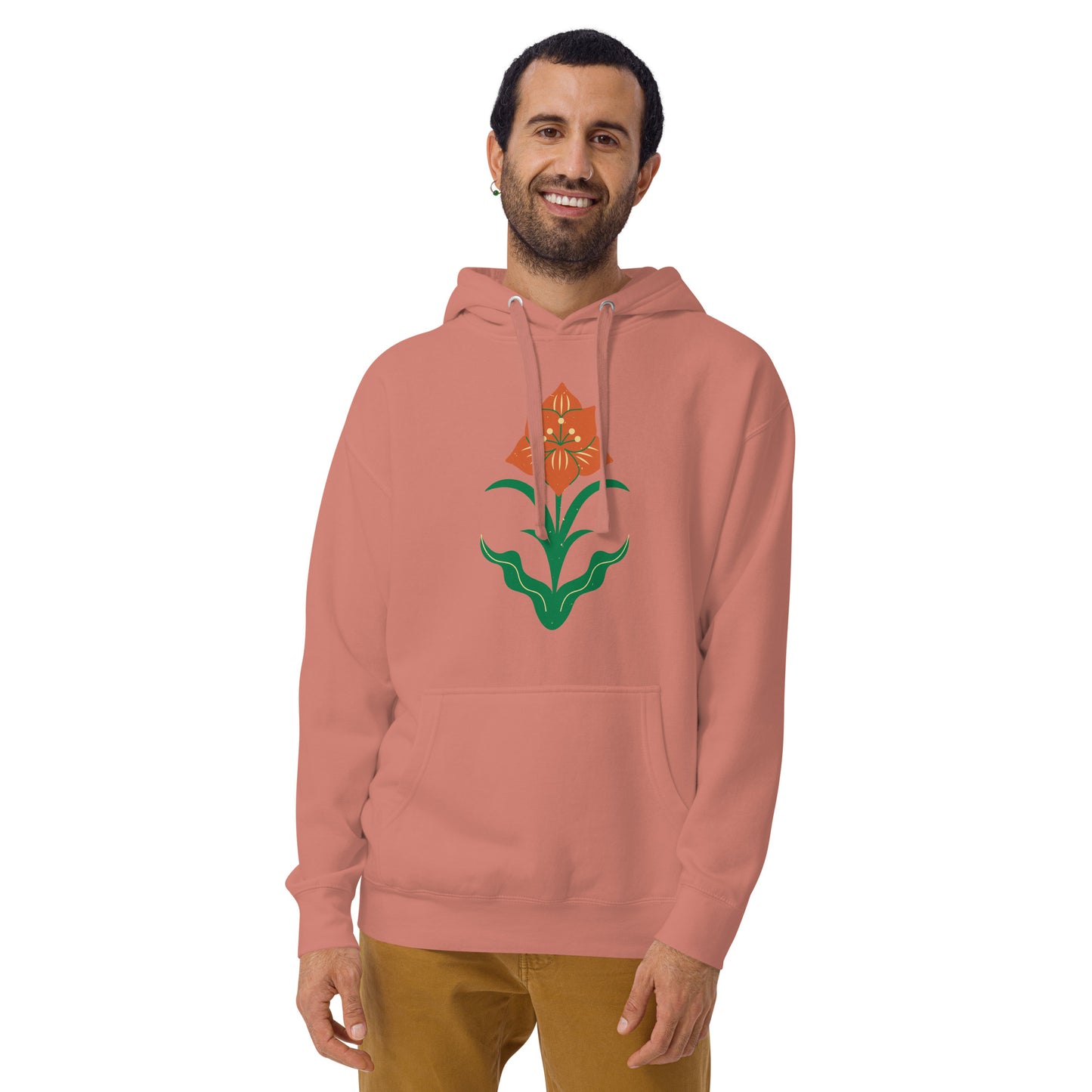Sweat à Capuche Unisexe - Fleur