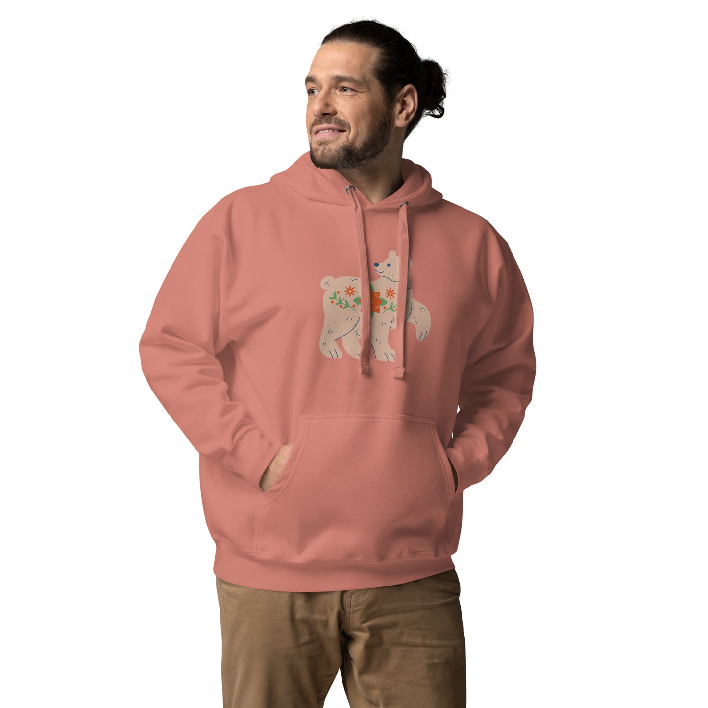 Sweat à Capuche Unisexe - Biche De Noël