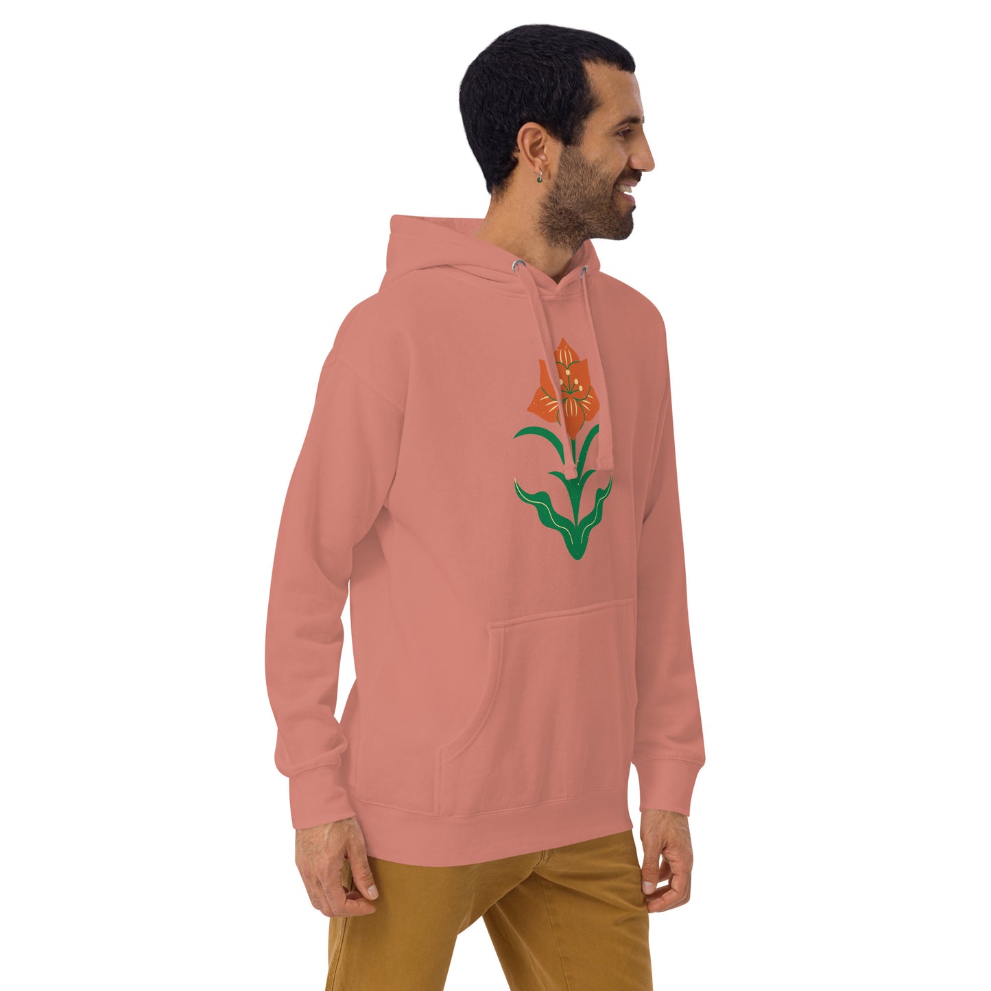 Sweat à Capuche Unisexe - Fleur