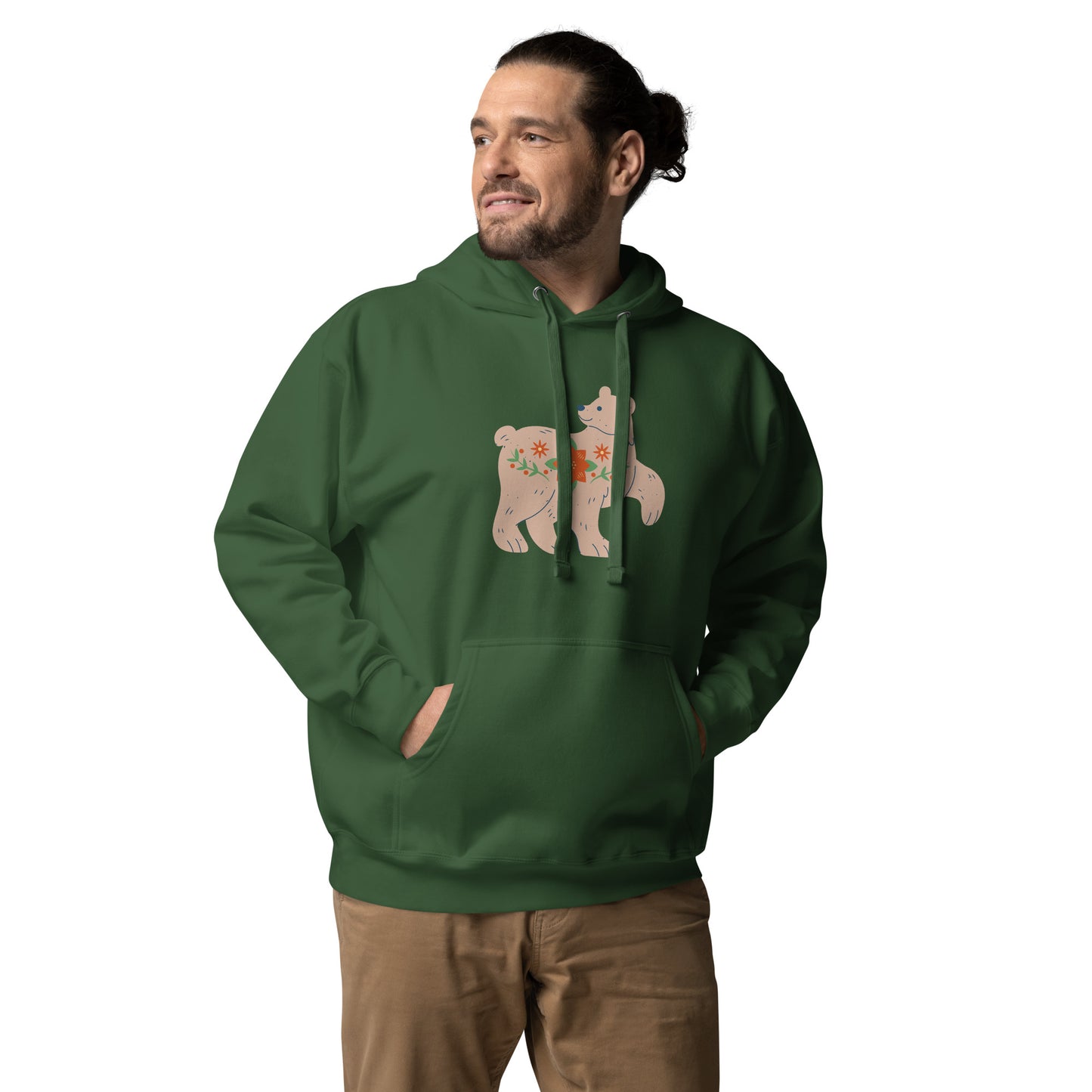 Sweat à Capuche Unisexe - Biche De Noël