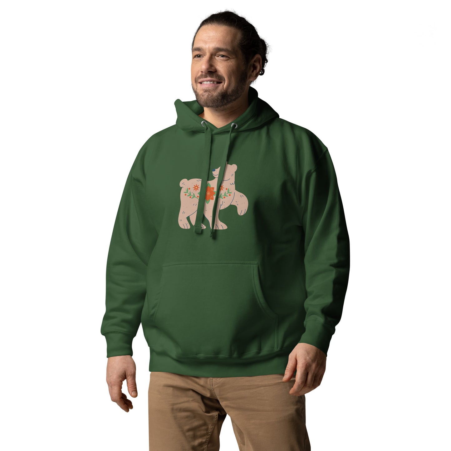 Sweat à Capuche Unisexe - Biche De Noël