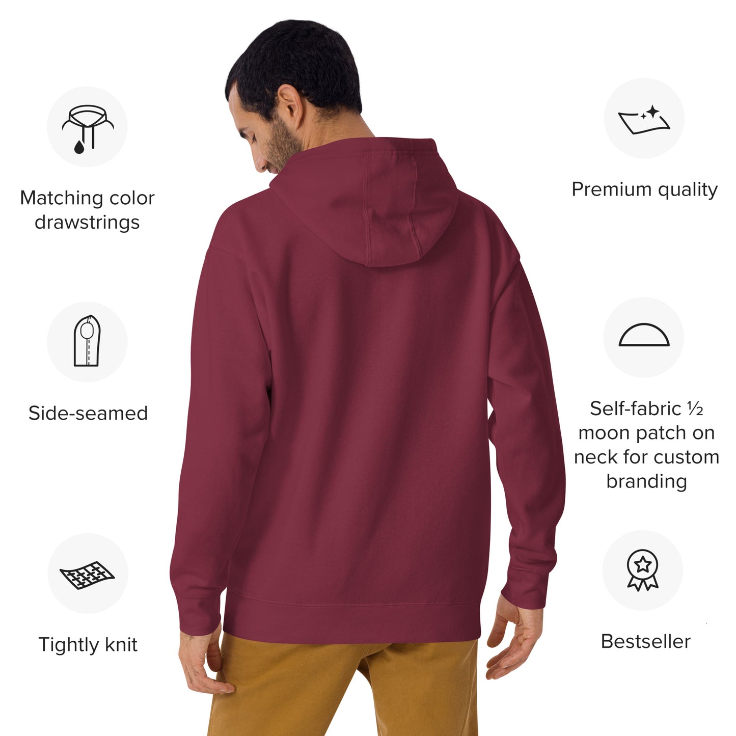 Sweat à Capuche Unisexe - Cerf