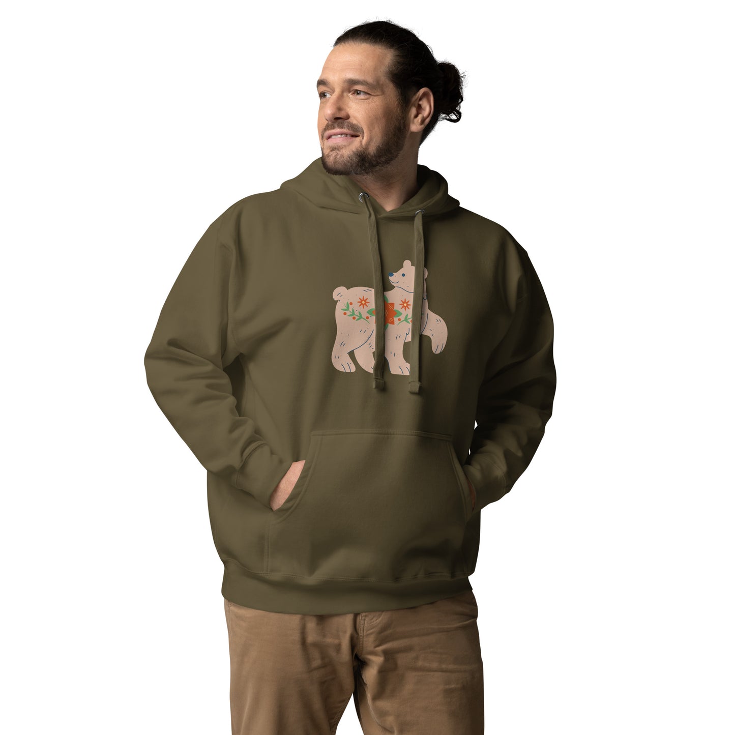 Sweat à Capuche Unisexe - Biche De Noël