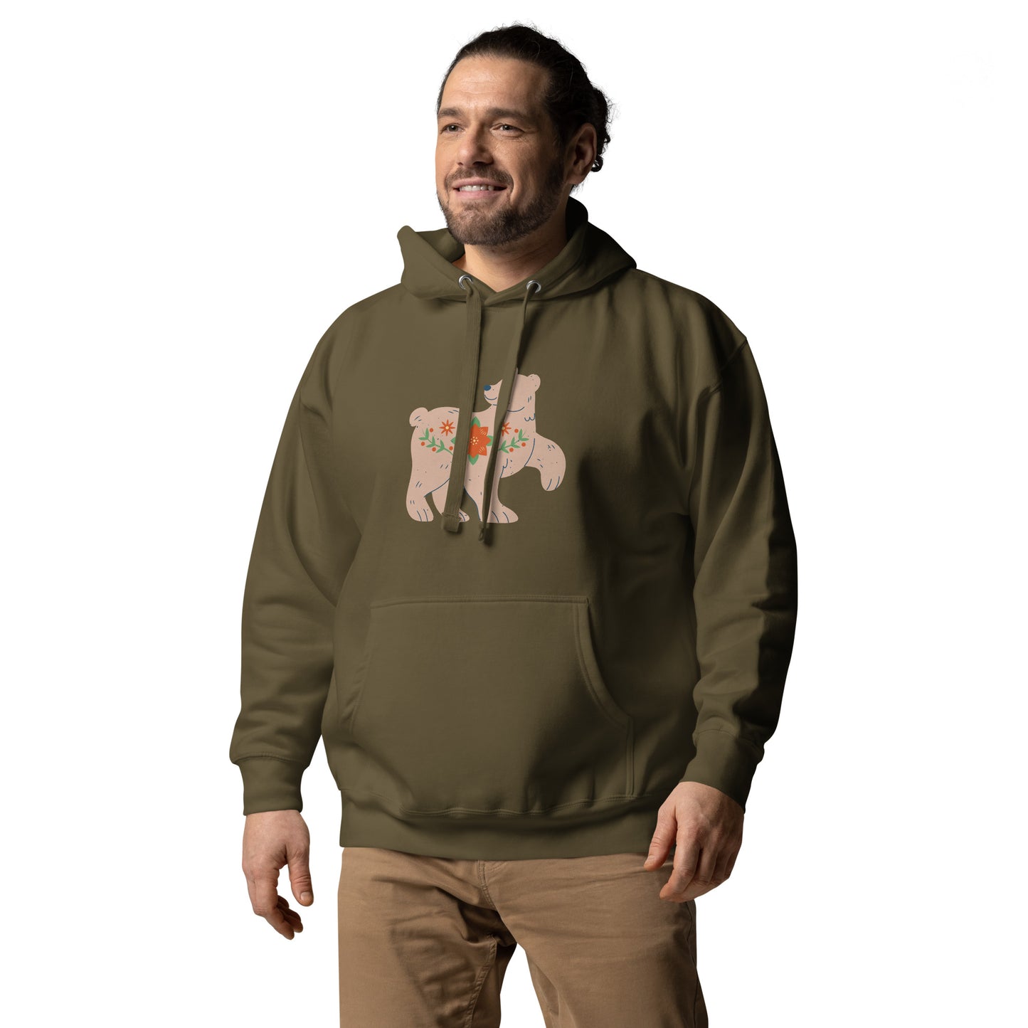 Sweat à Capuche Unisexe - Biche De Noël