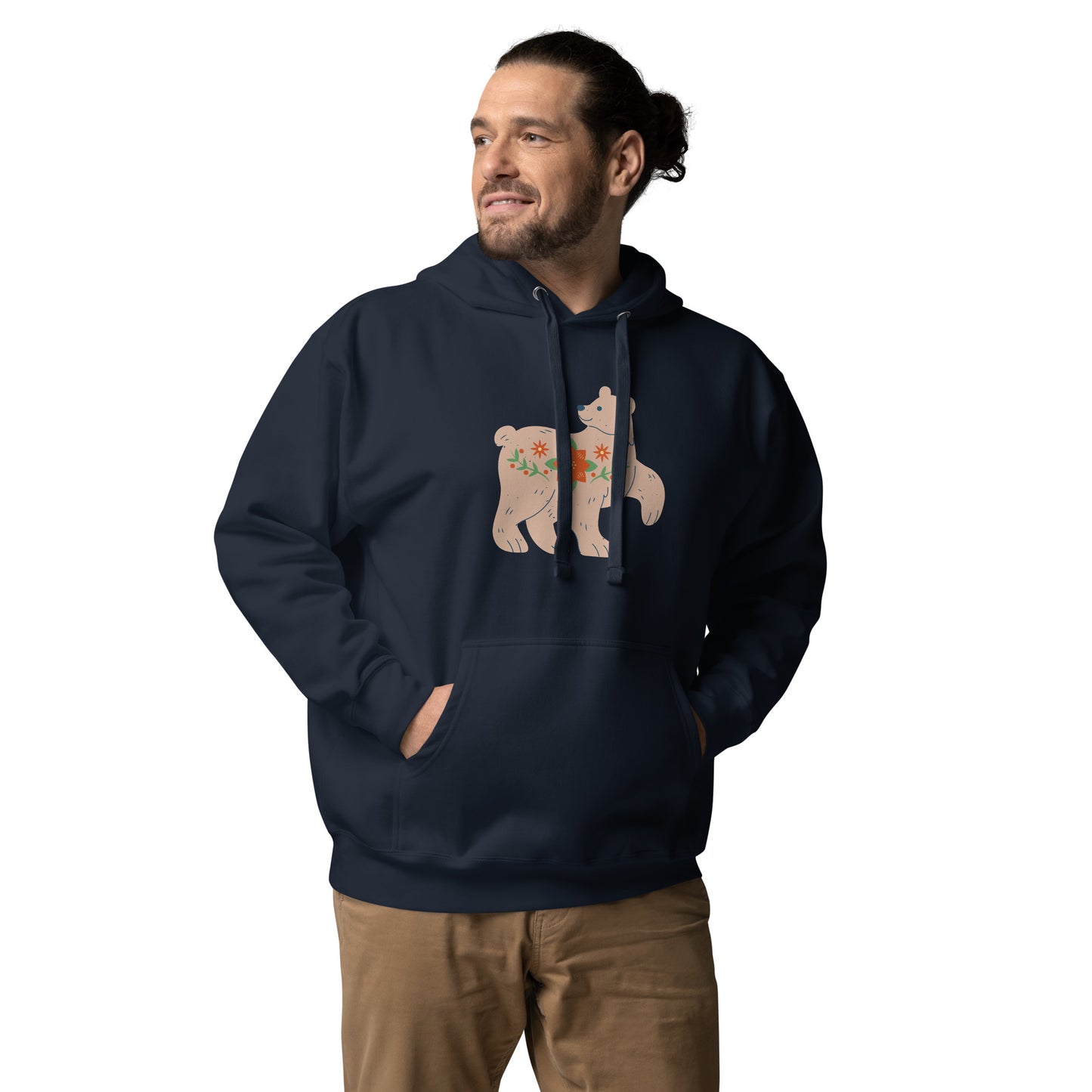 Sweat à Capuche Unisexe - Biche De Noël