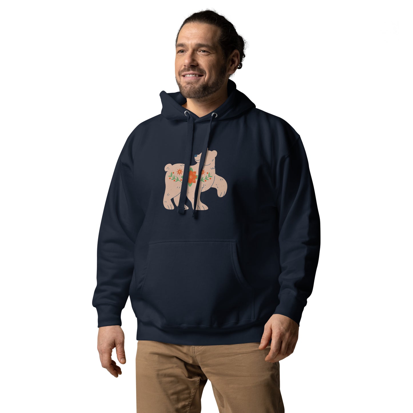Sweat à Capuche Unisexe - Biche De Noël