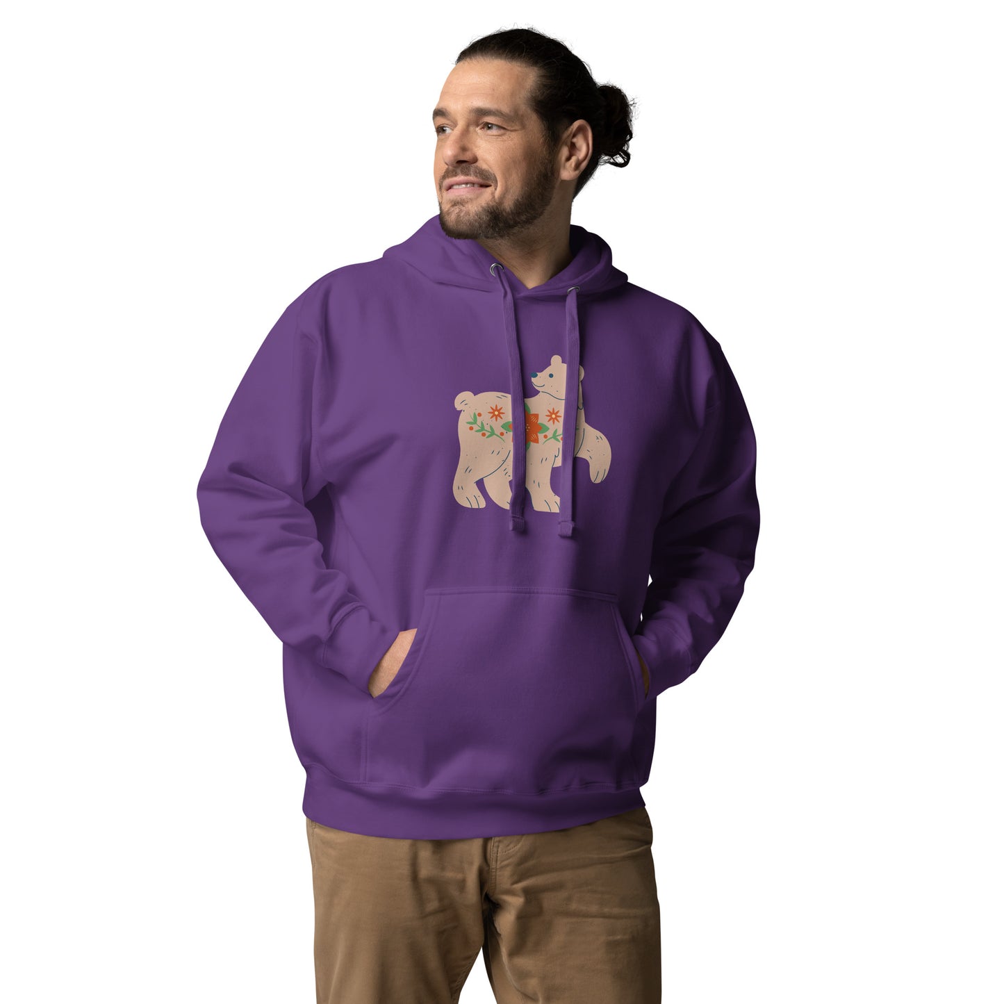 Sweat à Capuche Unisexe - Biche De Noël