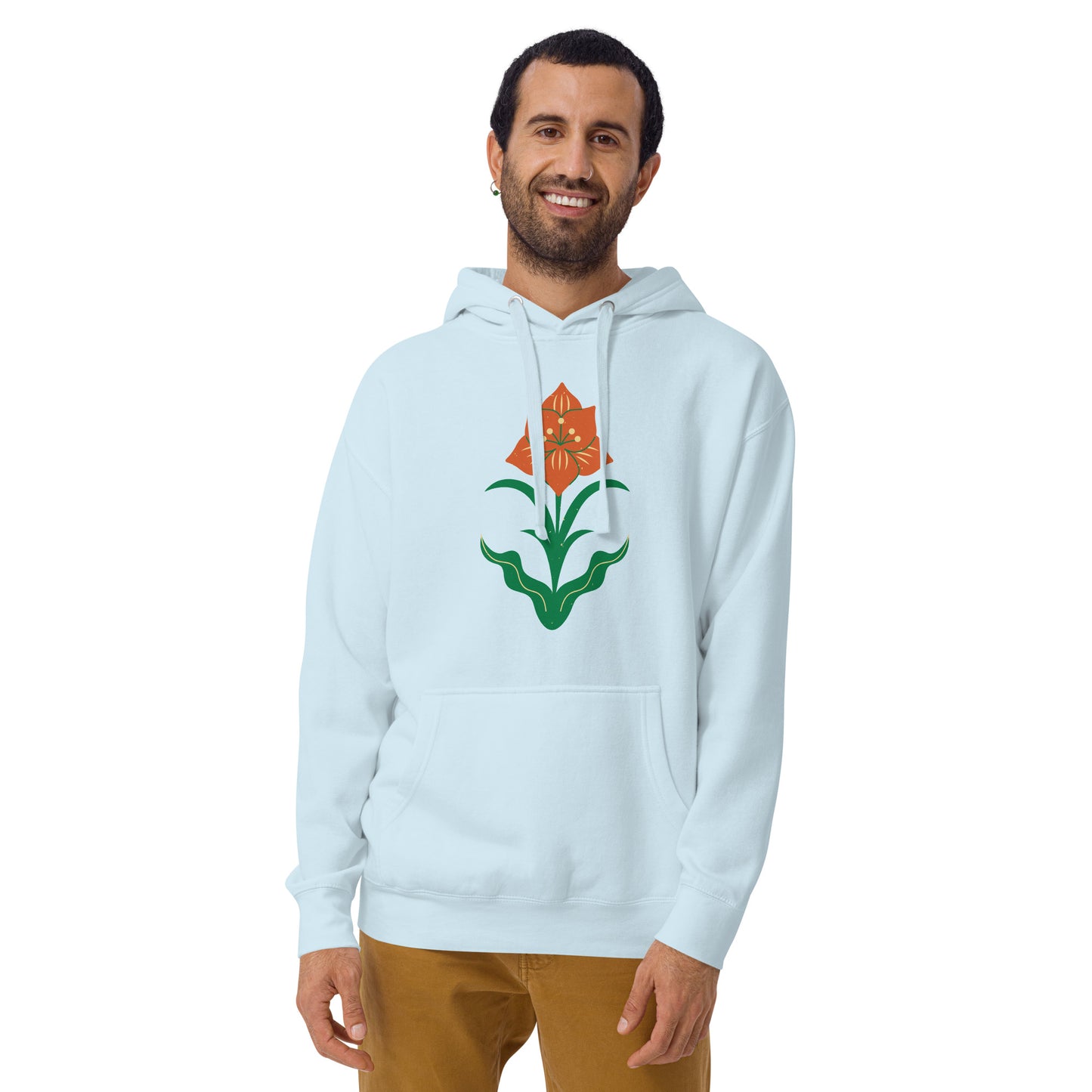 Sweat à Capuche Unisexe - Fleur