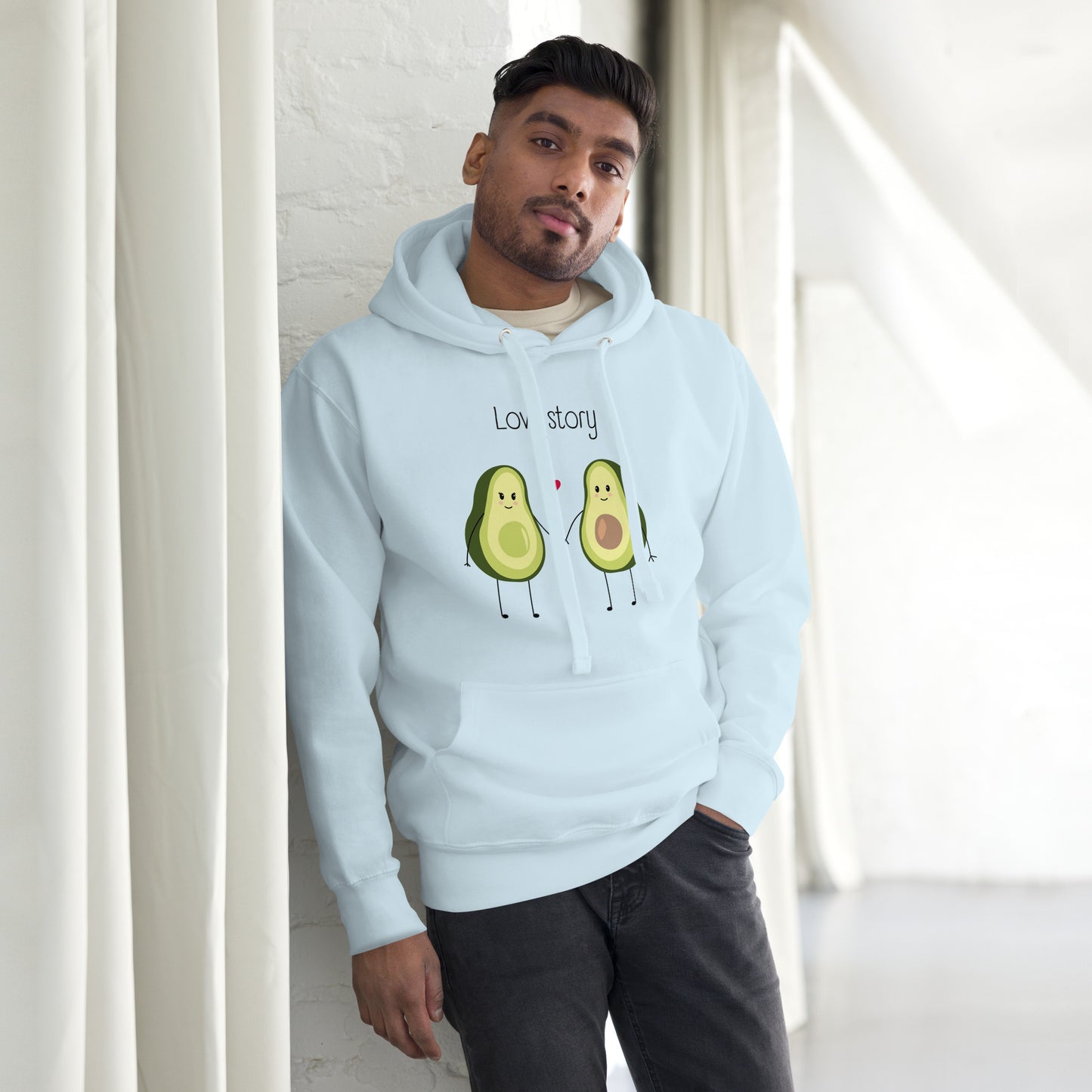 Sweat à Capuche Unisexe - Avocado Couple