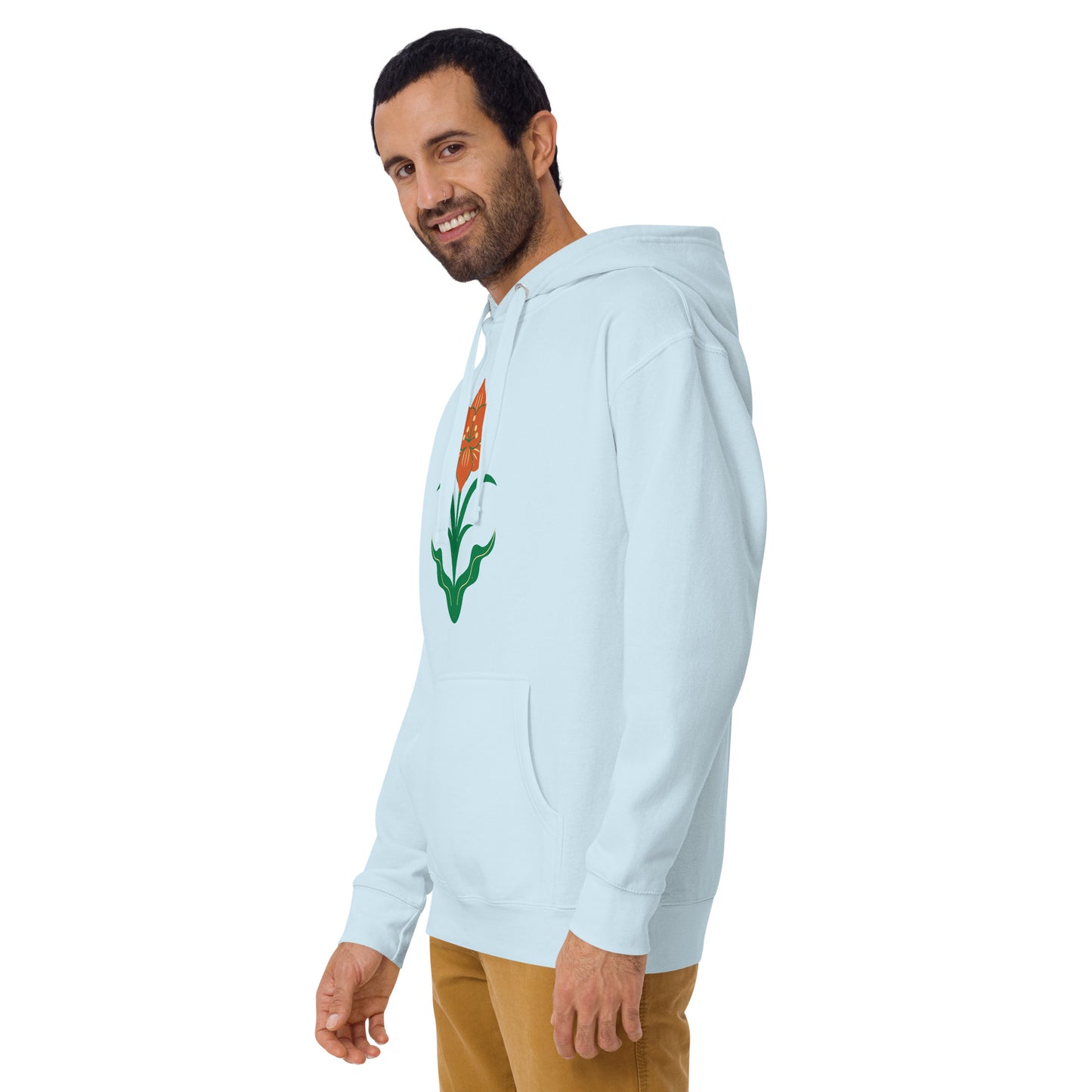 Sweat à Capuche Unisexe - Fleur