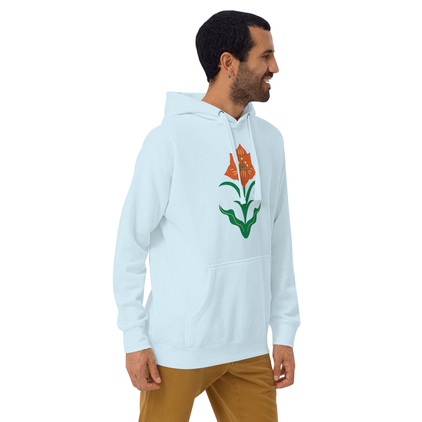 Sweat à Capuche Unisexe - Fleur