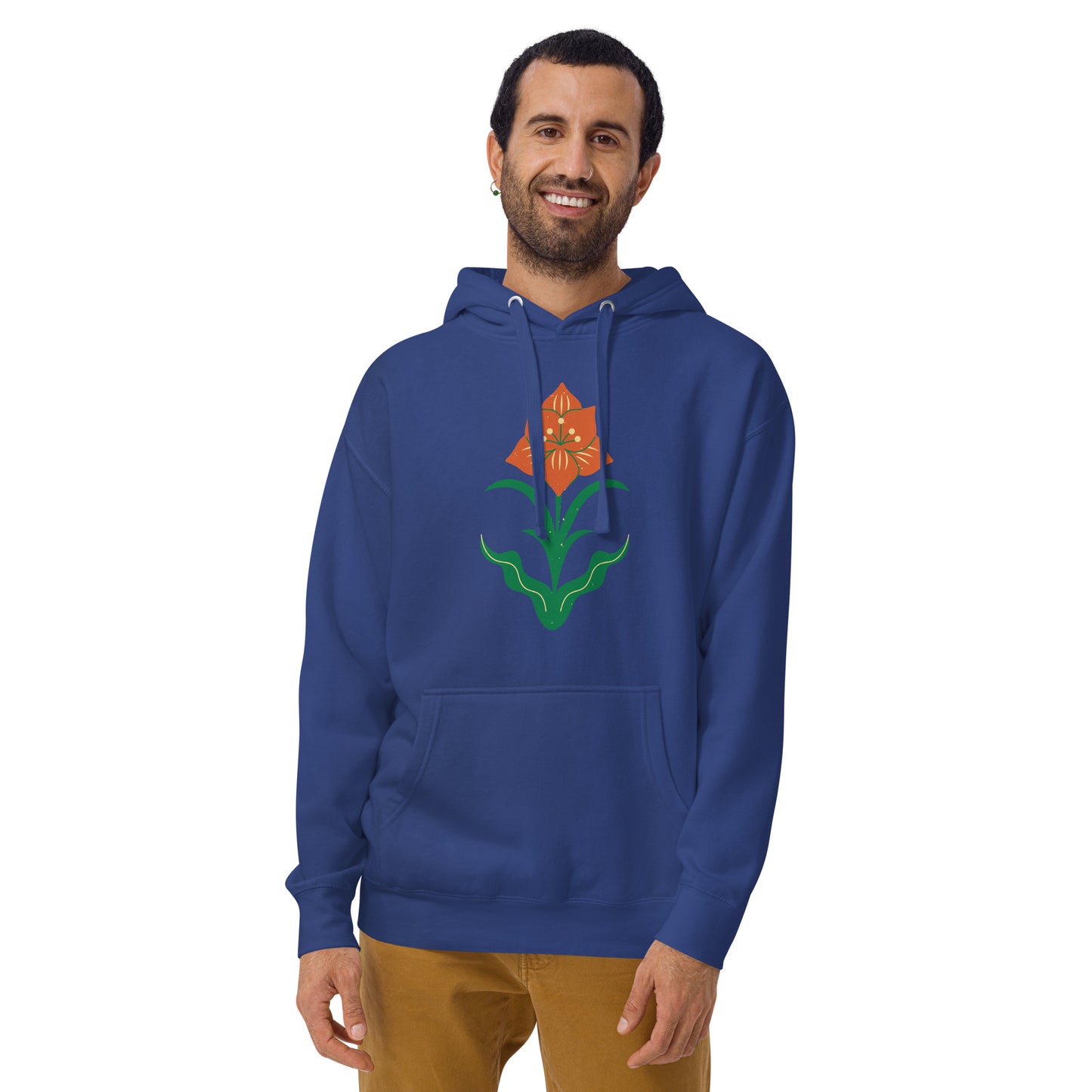 Sweat à Capuche Unisexe - Fleur