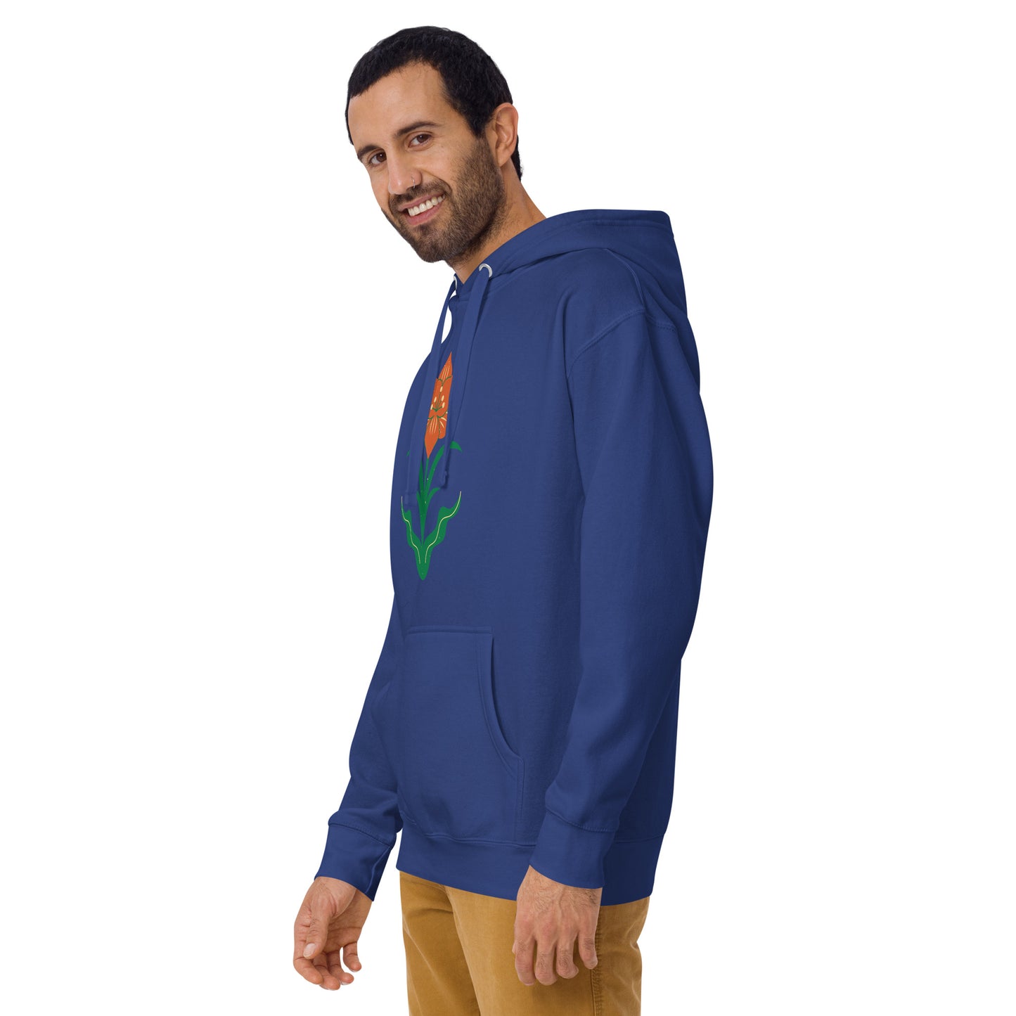 Sweat à Capuche Unisexe - Fleur