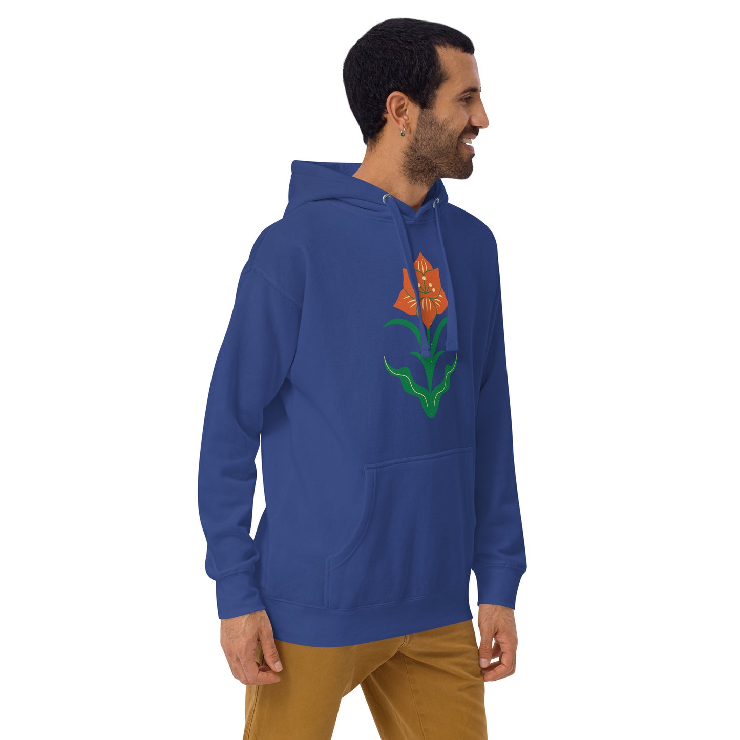 Sweat à Capuche Unisexe - Fleur
