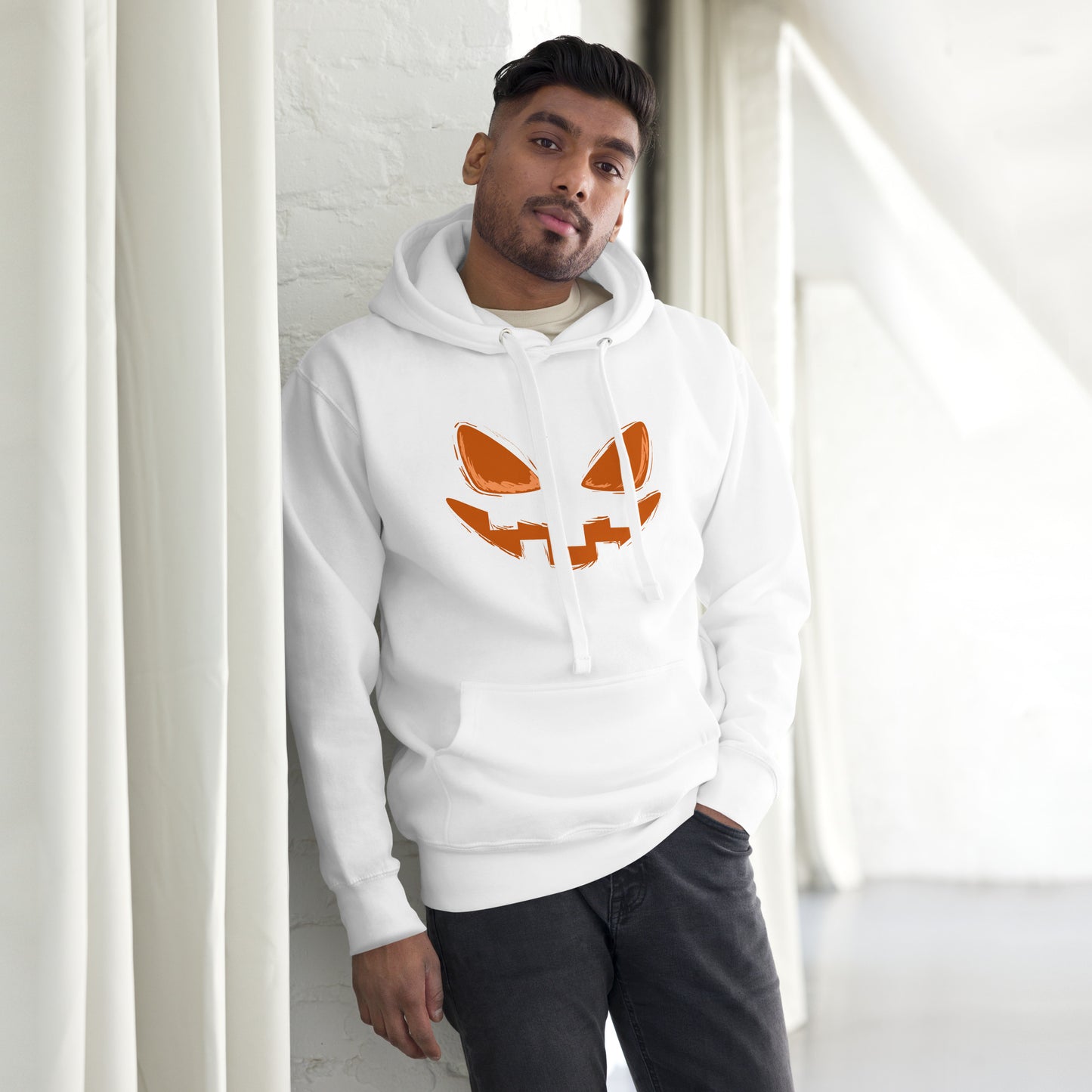 Sweat à Capuche Unisexe Sourire d'Enfer