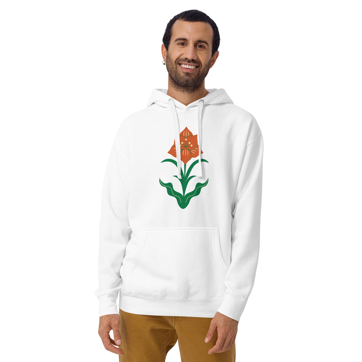 Sweat à Capuche Unisexe - Fleur