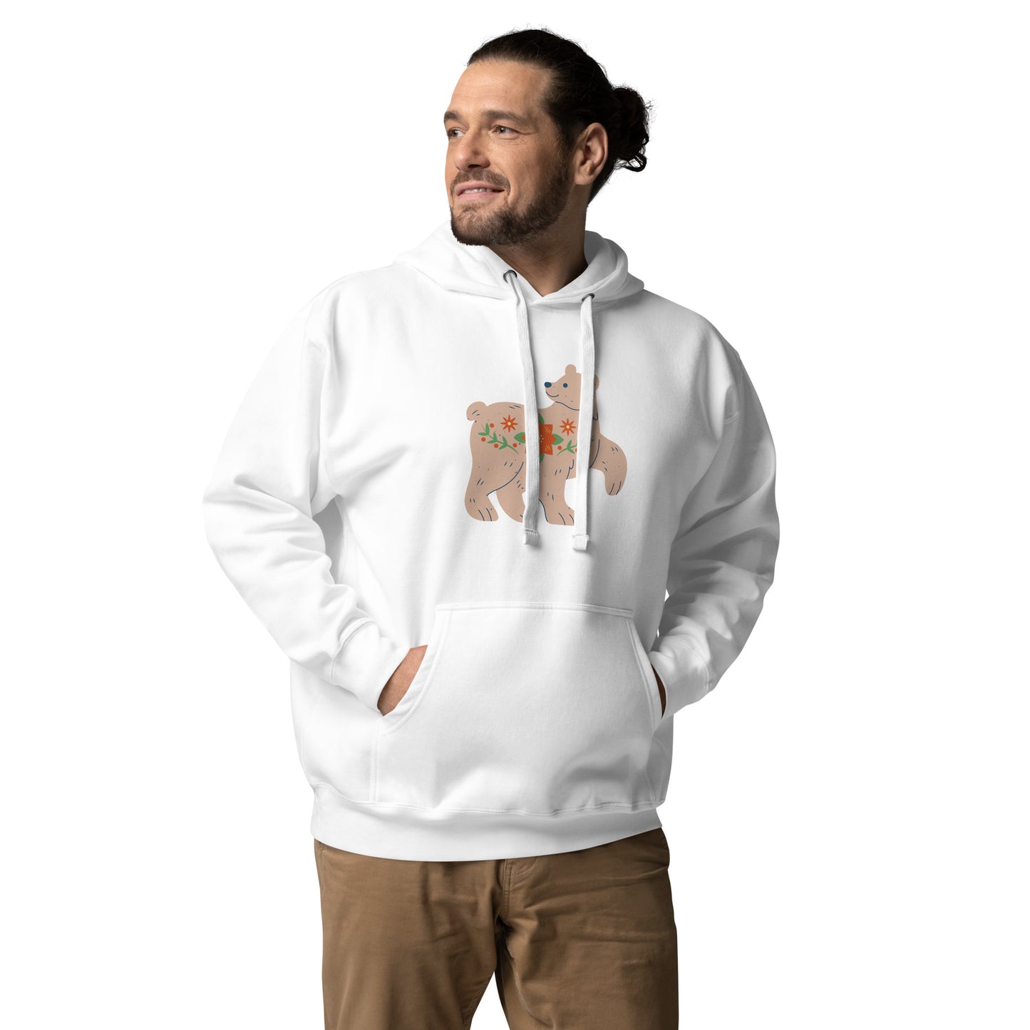Sweat à Capuche Unisexe - Biche De Noël