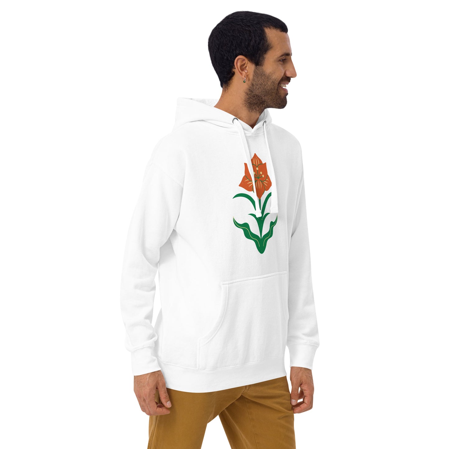 Sweat à Capuche Unisexe - Fleur