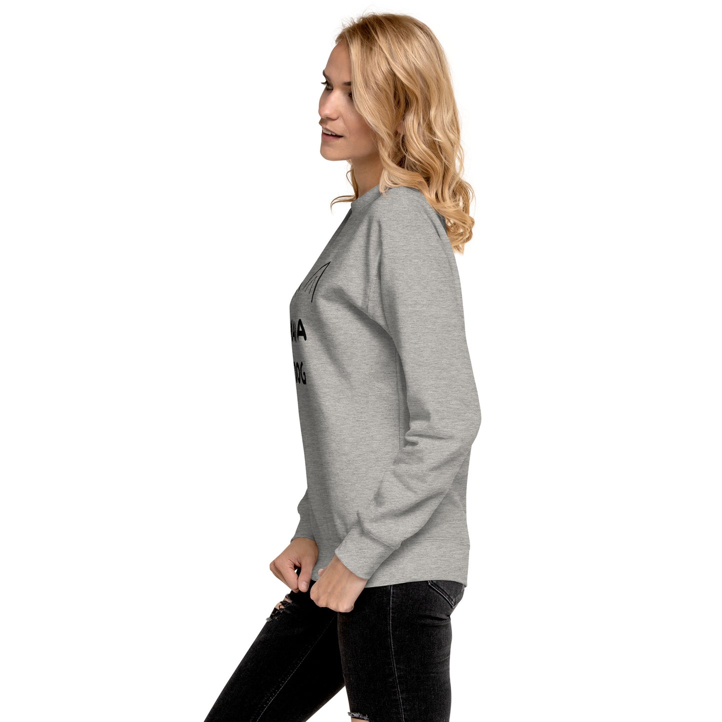 Sweatshirt premium - Mama Dog