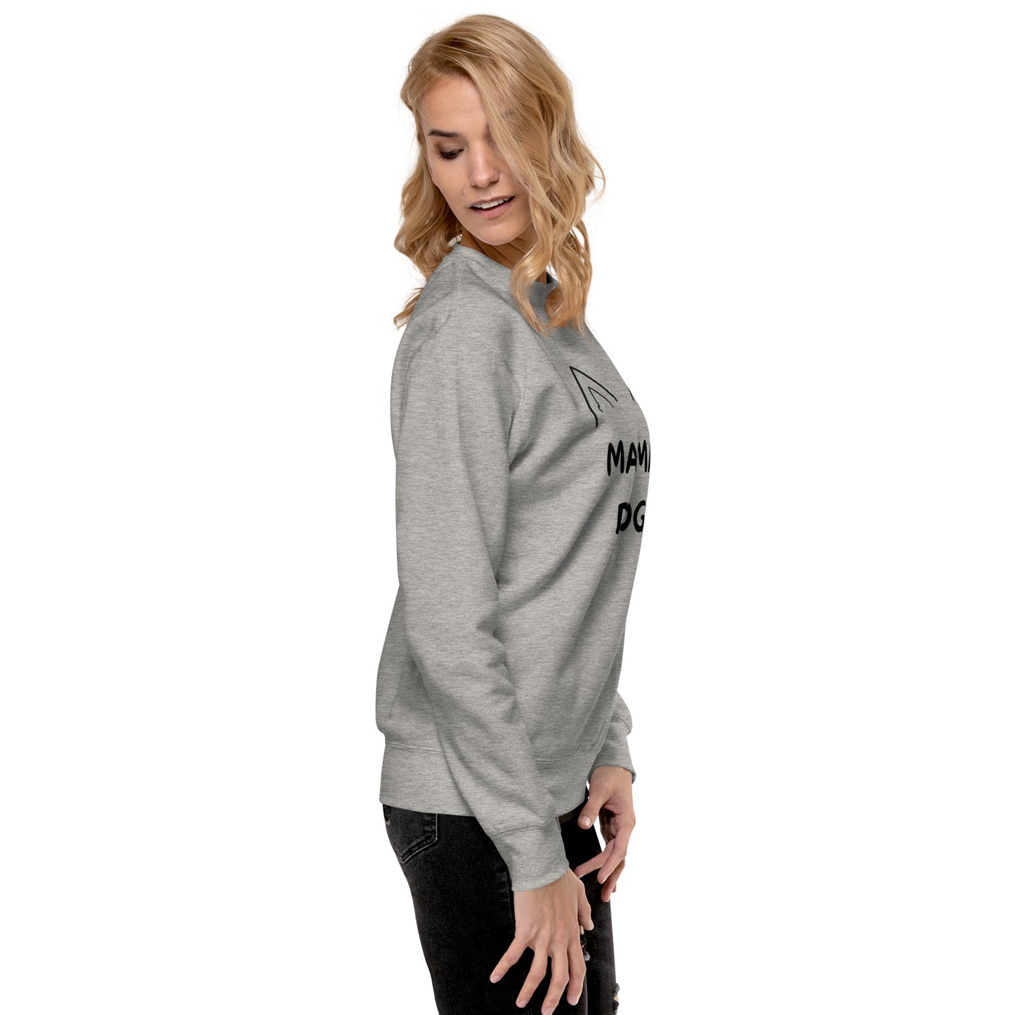Sweatshirt premium - Mama Dog