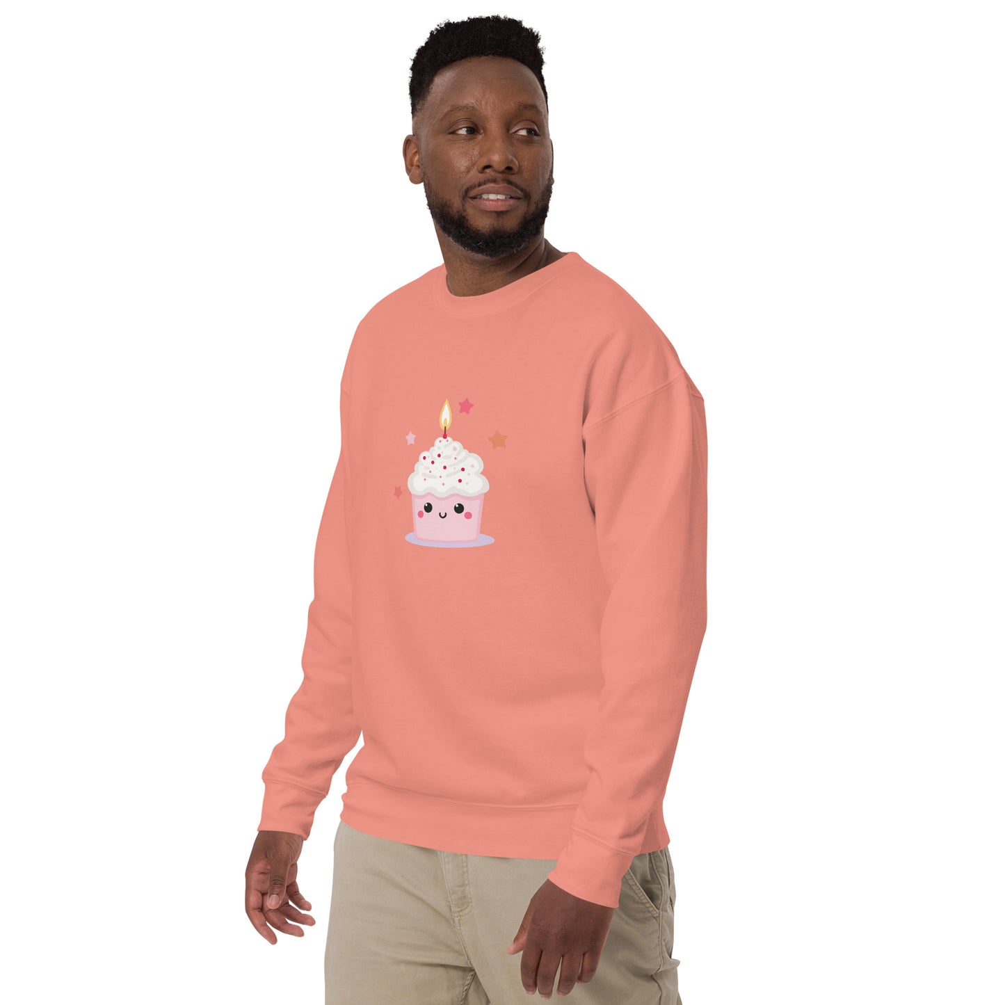 Sweatshirt premium unisexe - Cupcake Licorne