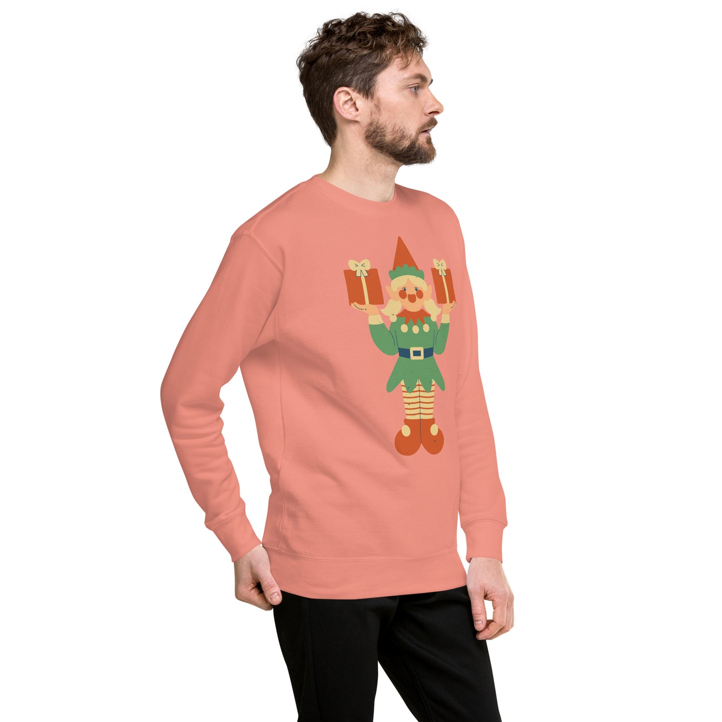 Sweatshirt premium unisexe - Lutin De Noël