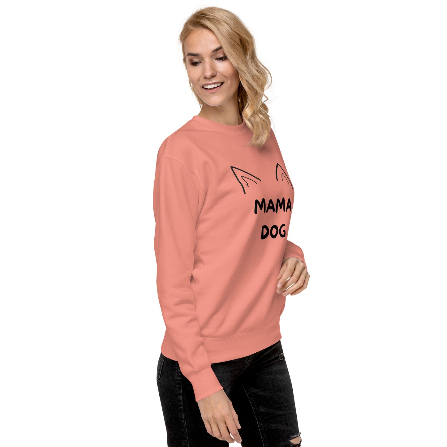 Sweatshirt premium - Mama Dog