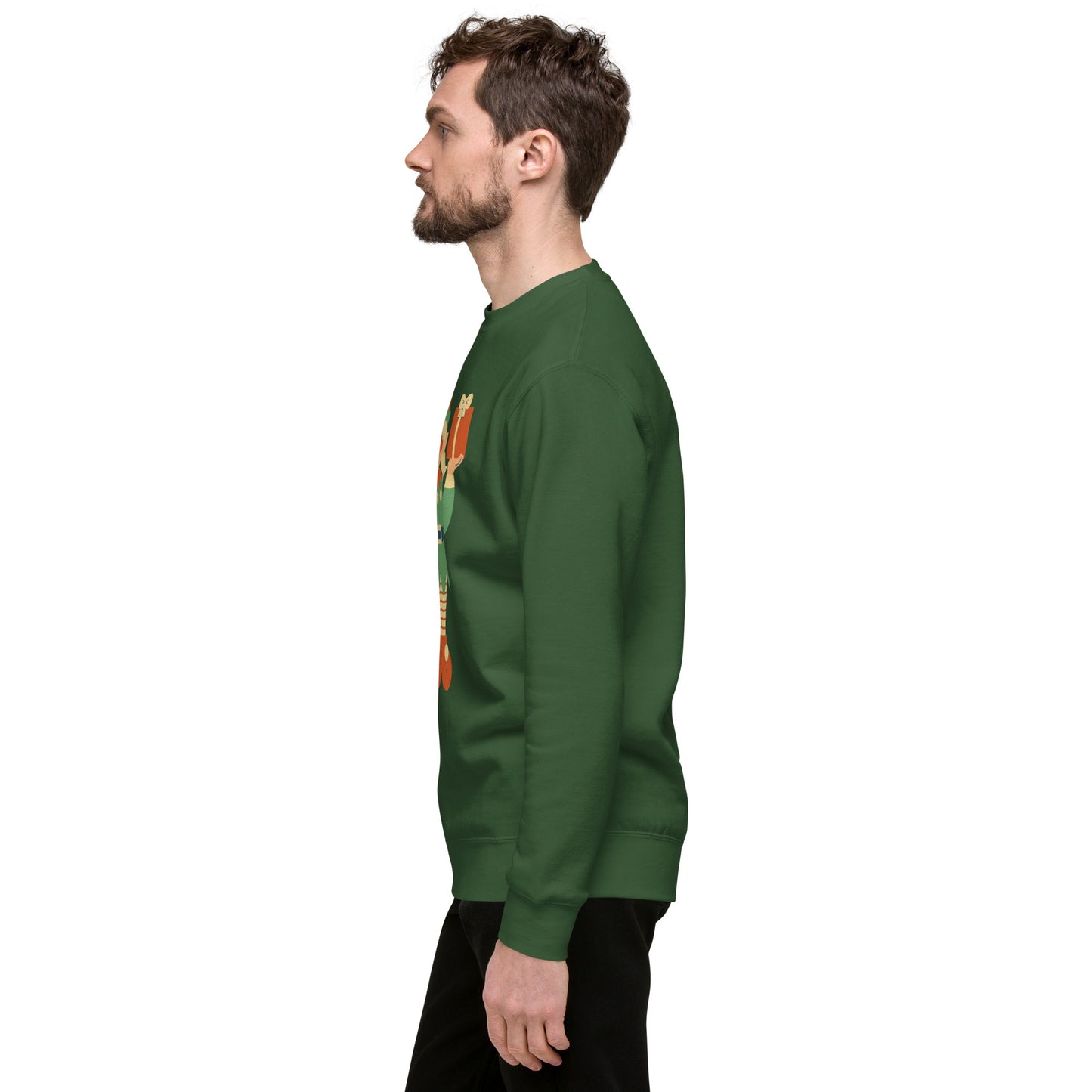 Sweatshirt premium unisexe - Lutin De Noël
