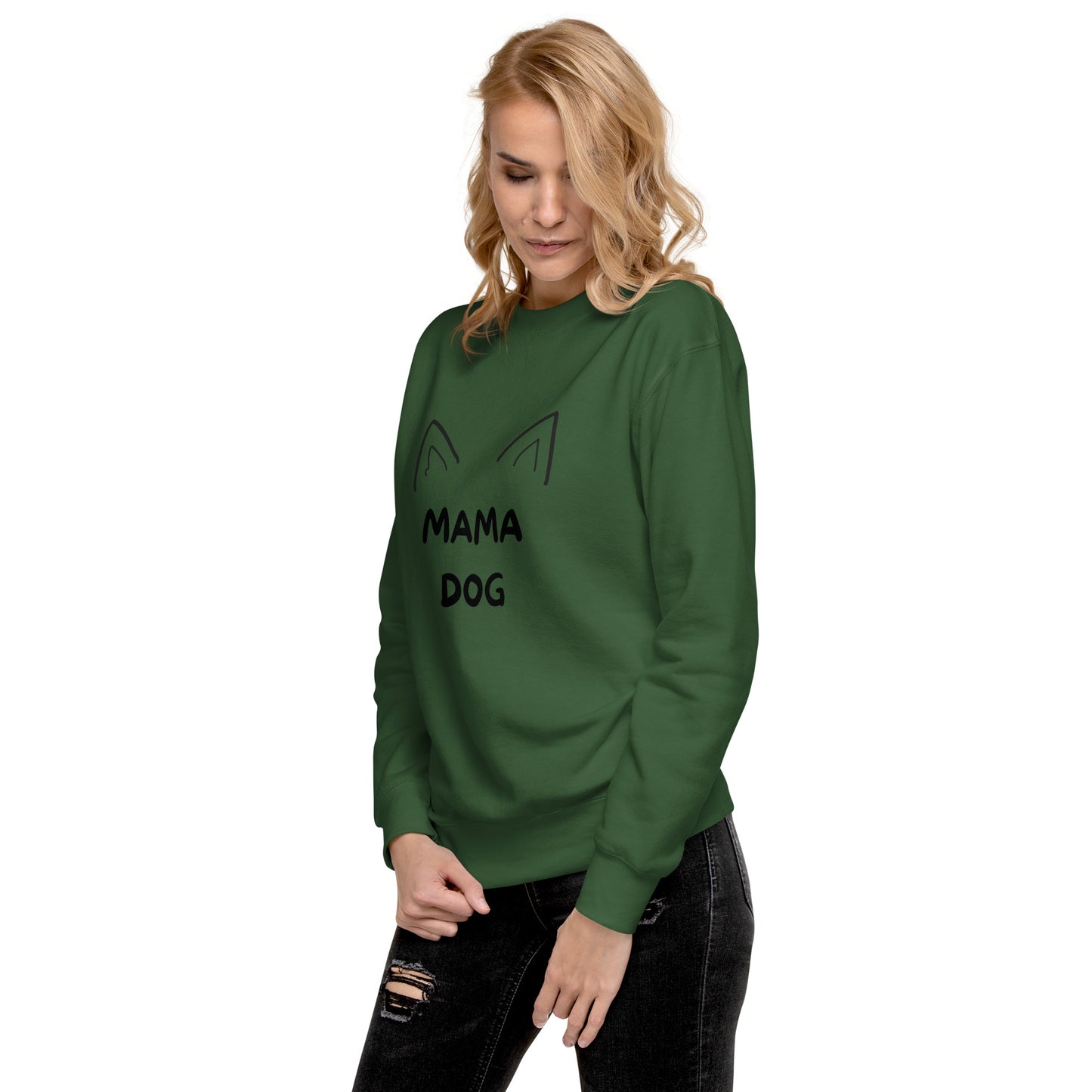 Sweatshirt premium - Mama Dog