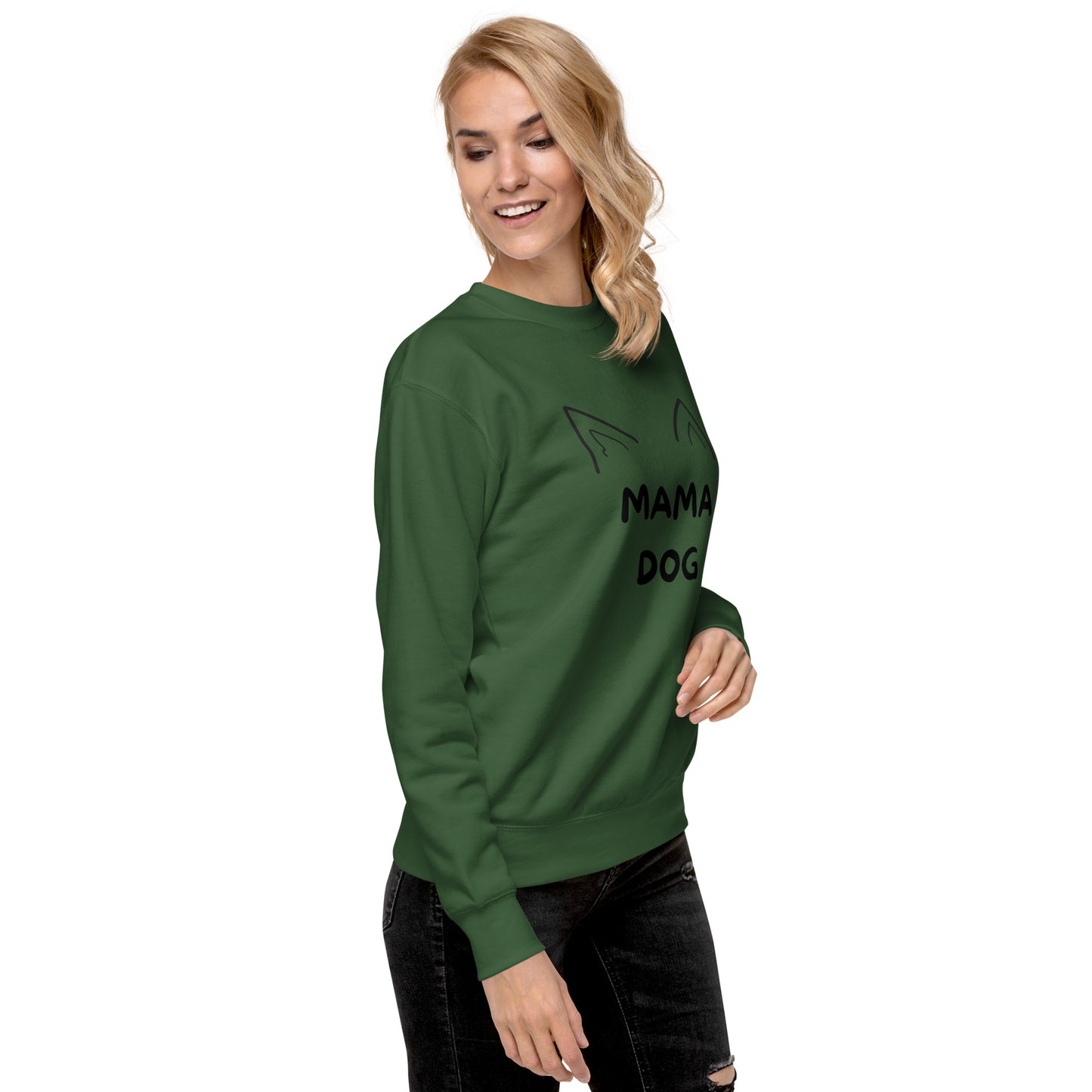 Sweatshirt premium - Mama Dog
