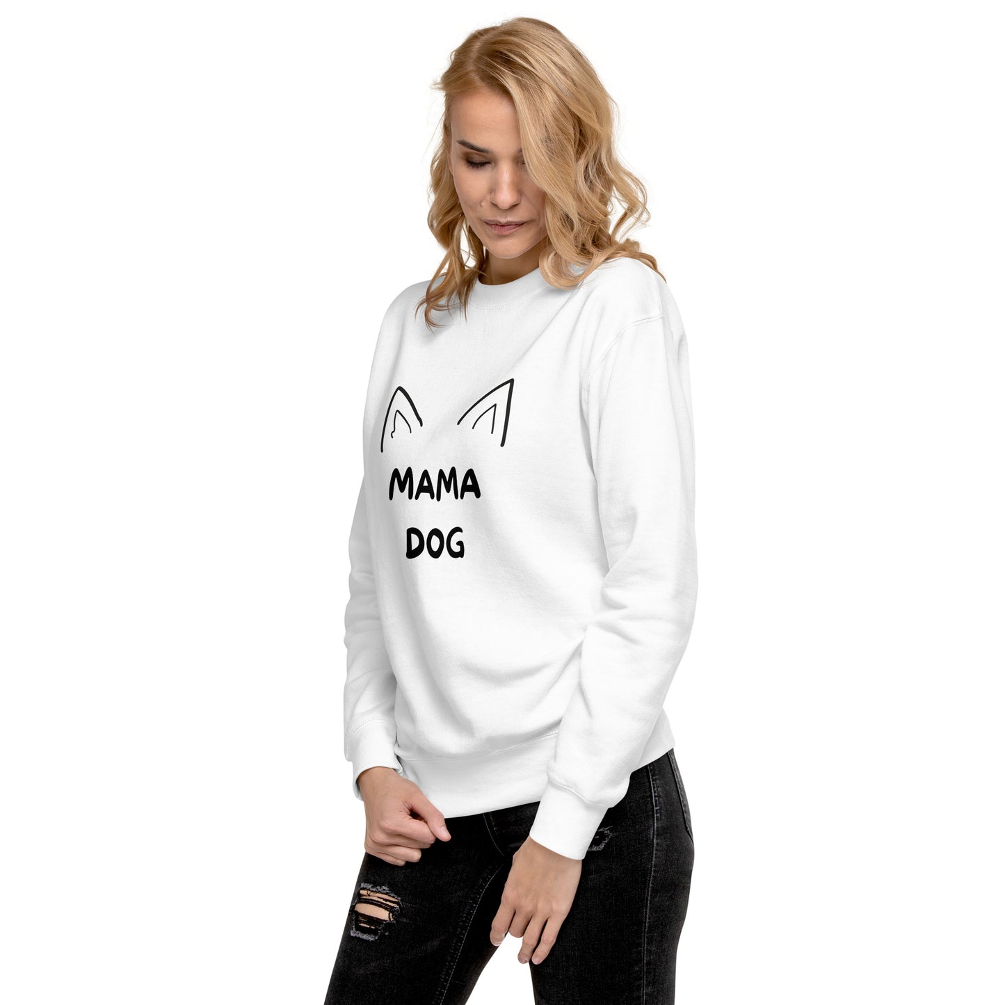 Sweatshirt premium - Mama Dog