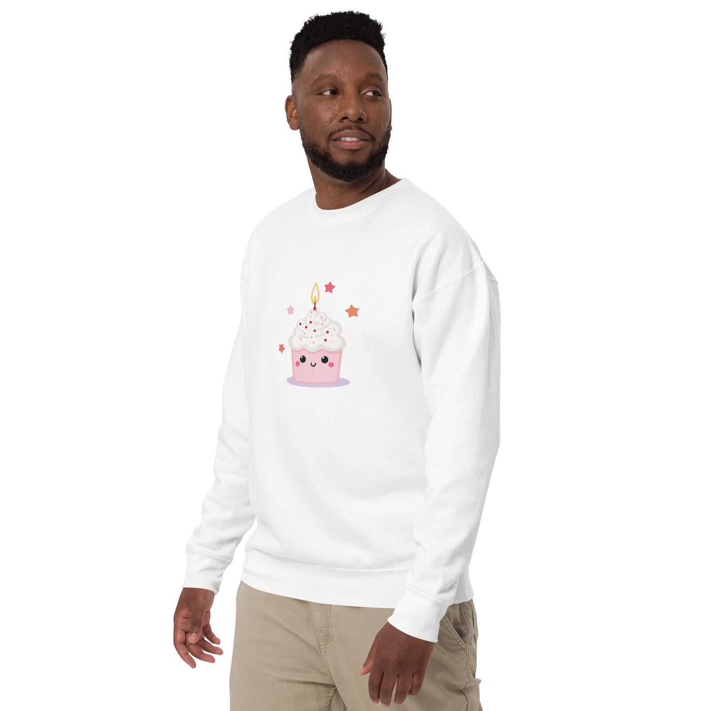Sweatshirt premium unisexe - Cupcake Licorne