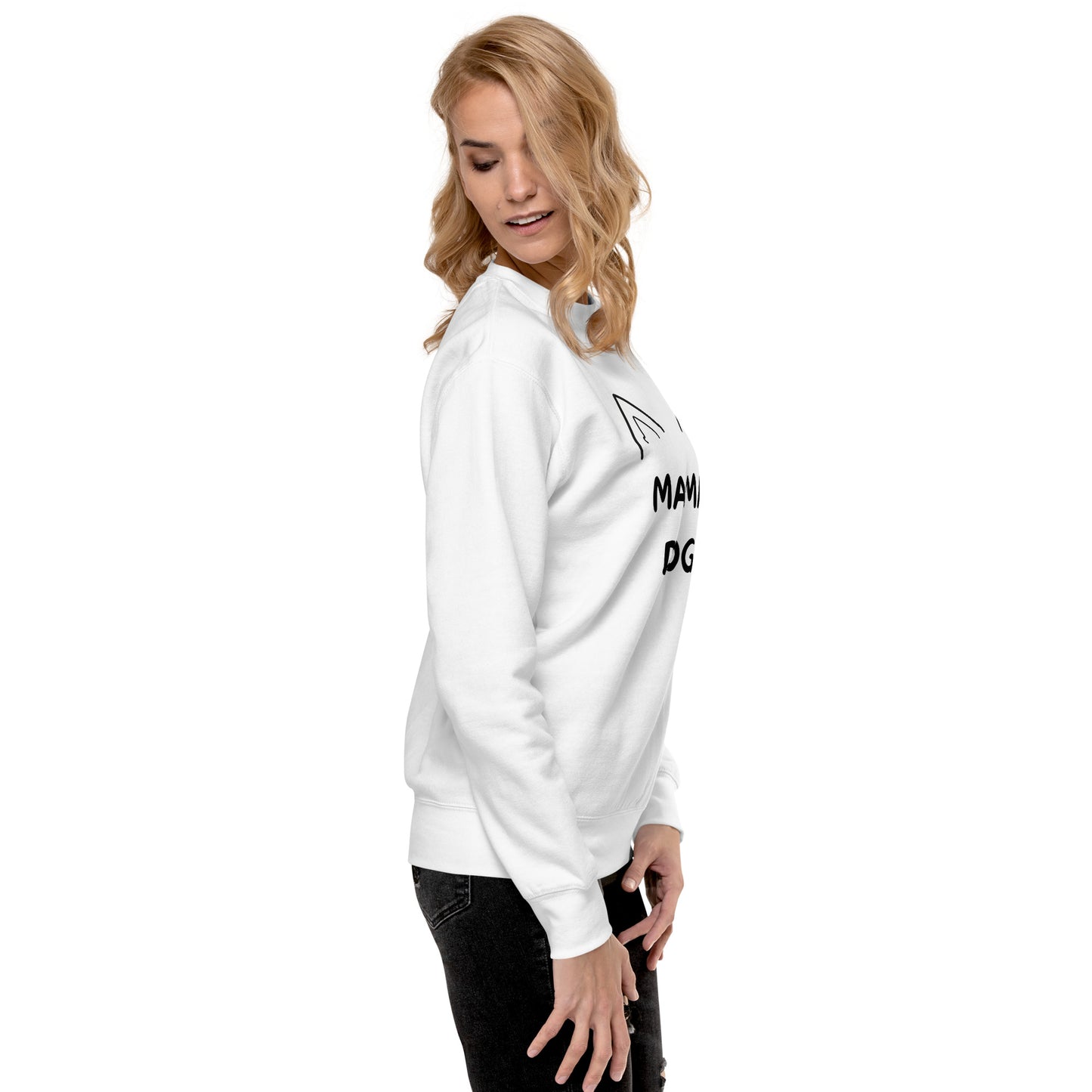 Sweatshirt premium - Mama Dog