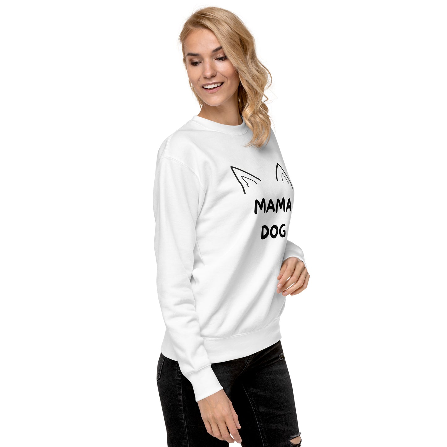 Sweatshirt premium - Mama Dog