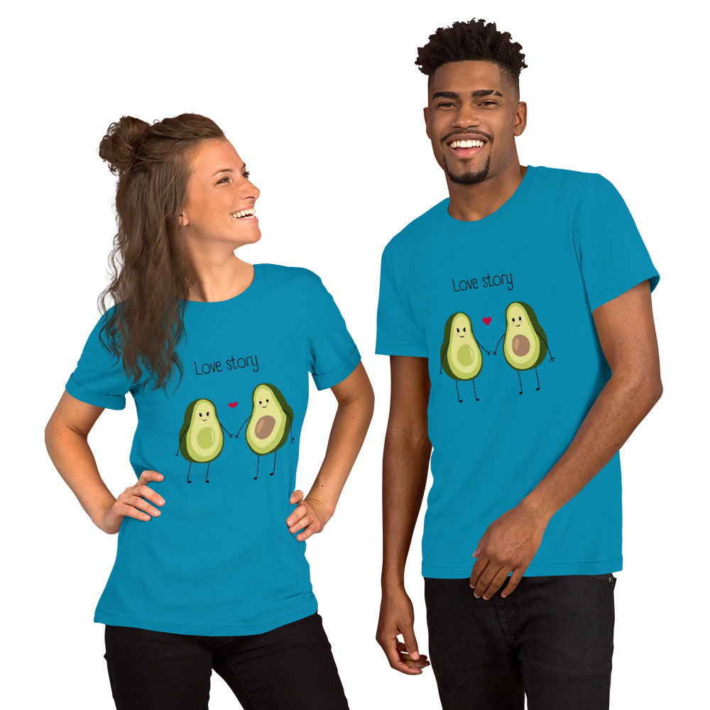 T-shirt unisexe - Avocado Couple