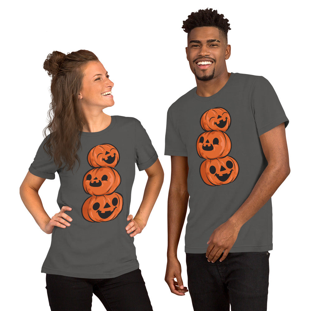 T-shirt unisexe - 3 Citrouilles