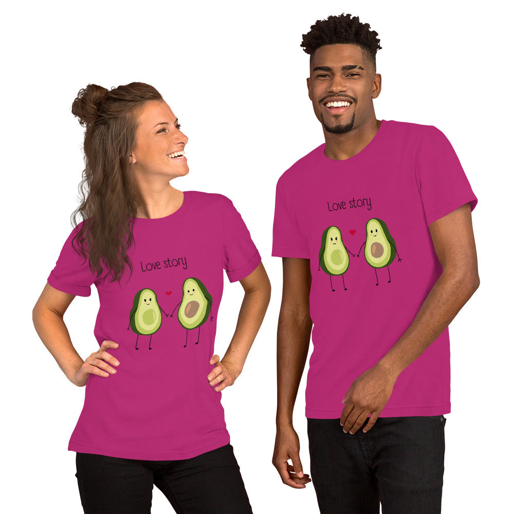T-shirt unisexe - Avocado Couple