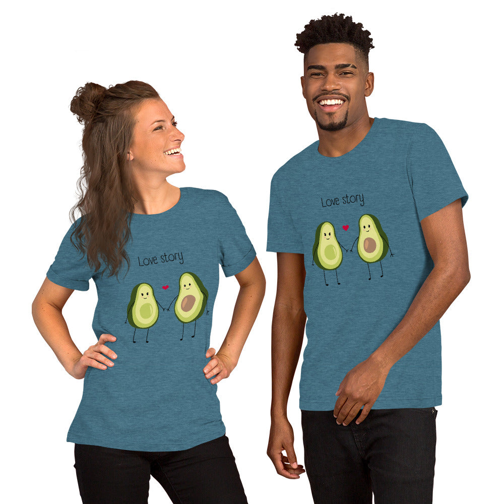 T-shirt unisexe - Avocado Couple