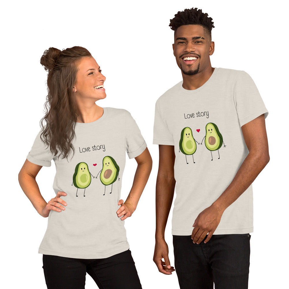T-shirt unisexe - Avocado Couple
